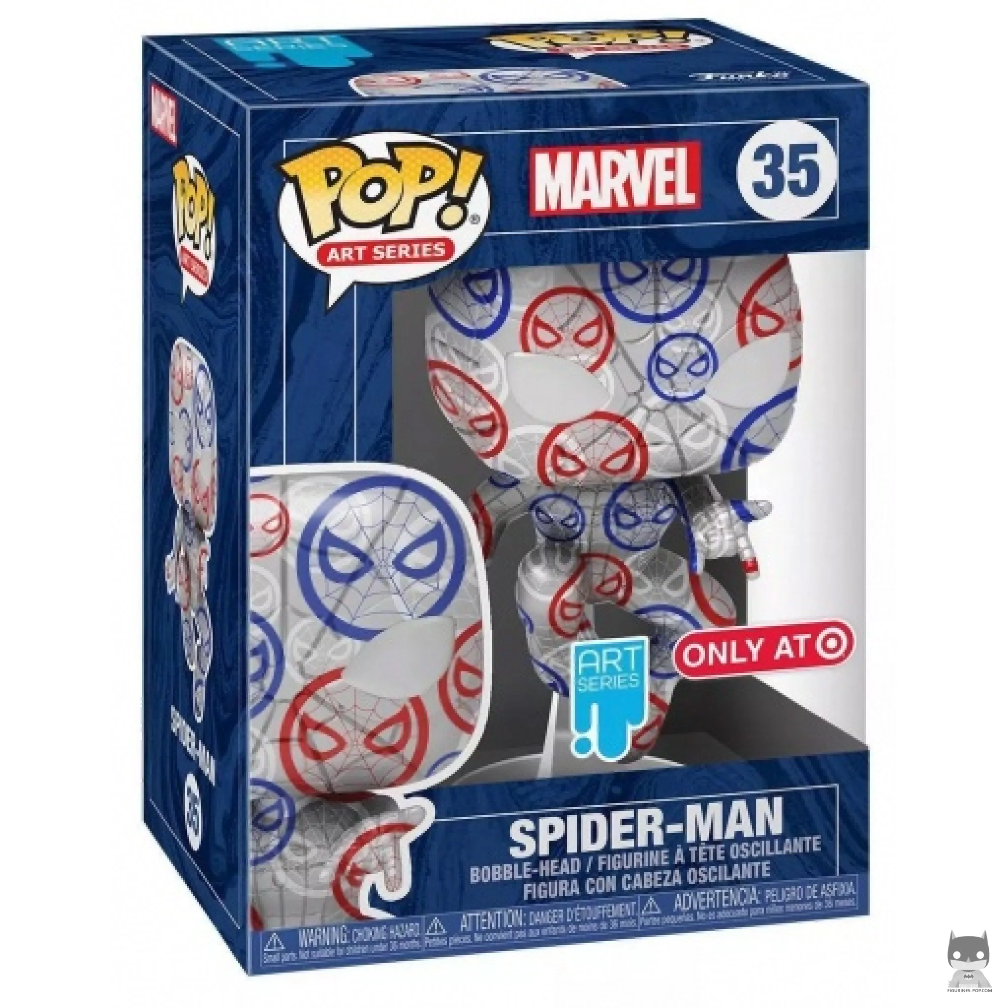 Spider-Man Funko Pop! figure in its box