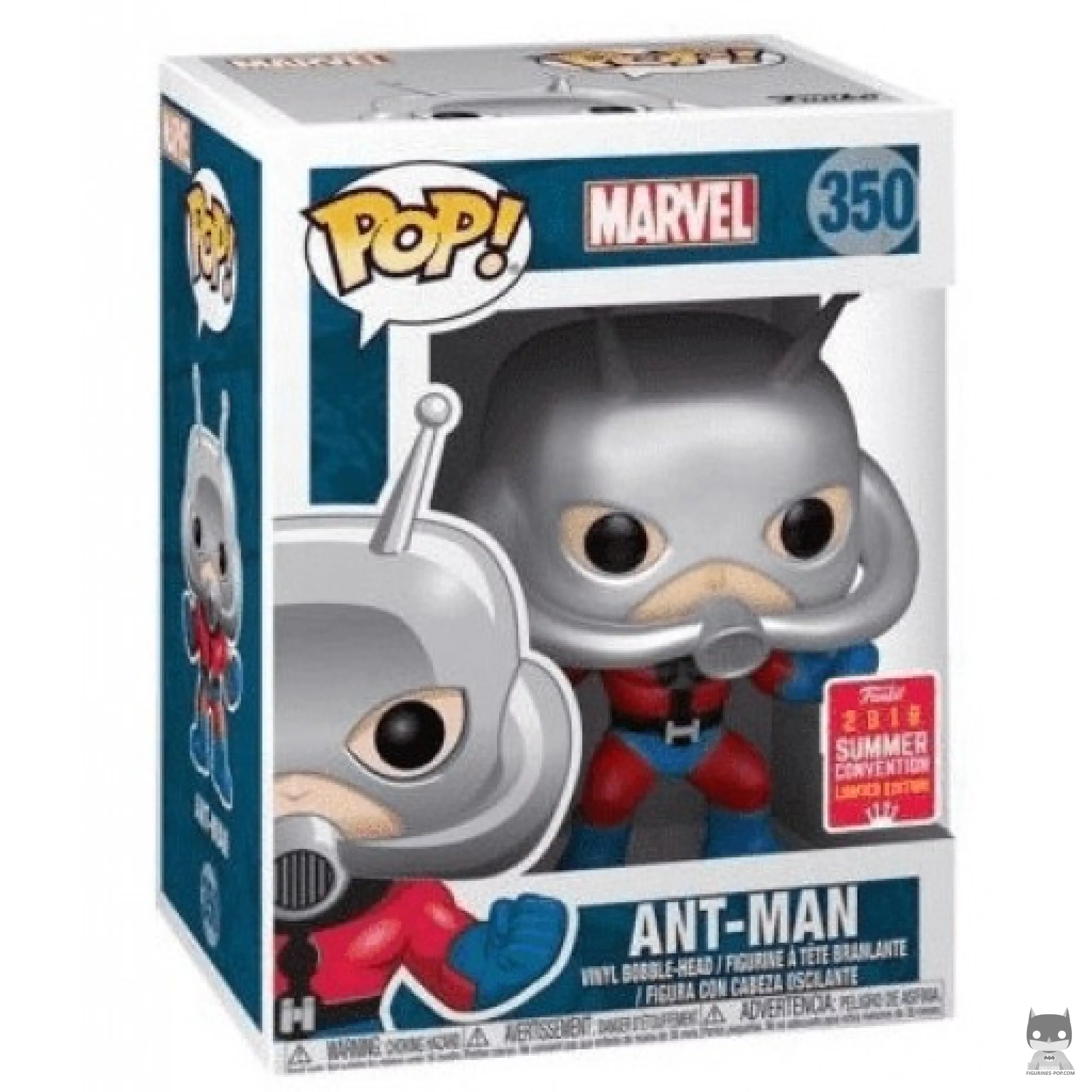 Ant-Man Funko Pop! figure in its box