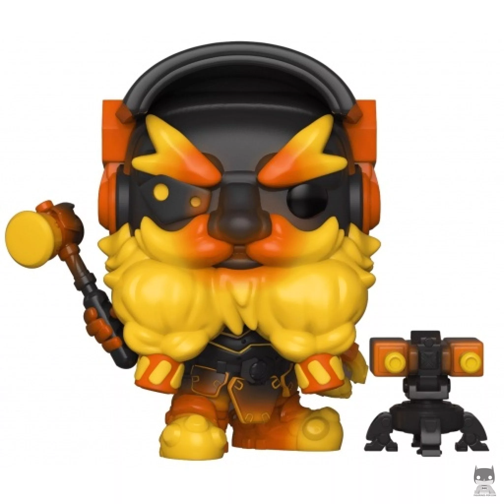 Torbjörn with Turret (Molten Core Skin) Funko Pop! figure (Overwatch)
