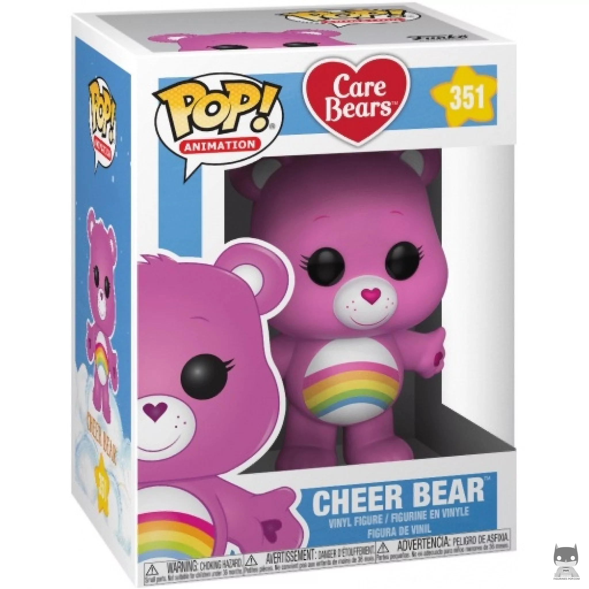 Cheer Bear Funko Pop! figure in its box