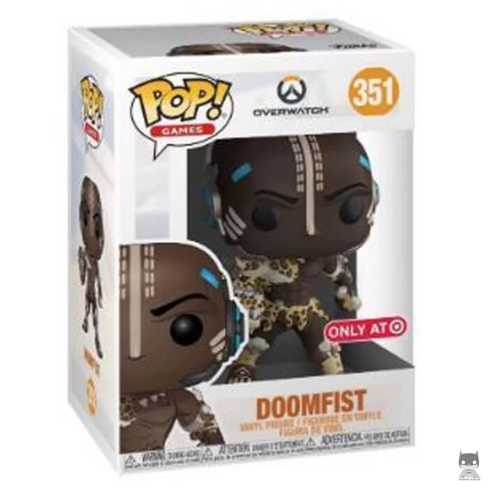 Doomfist (Leopard Skin) Funko Pop! figure in its box