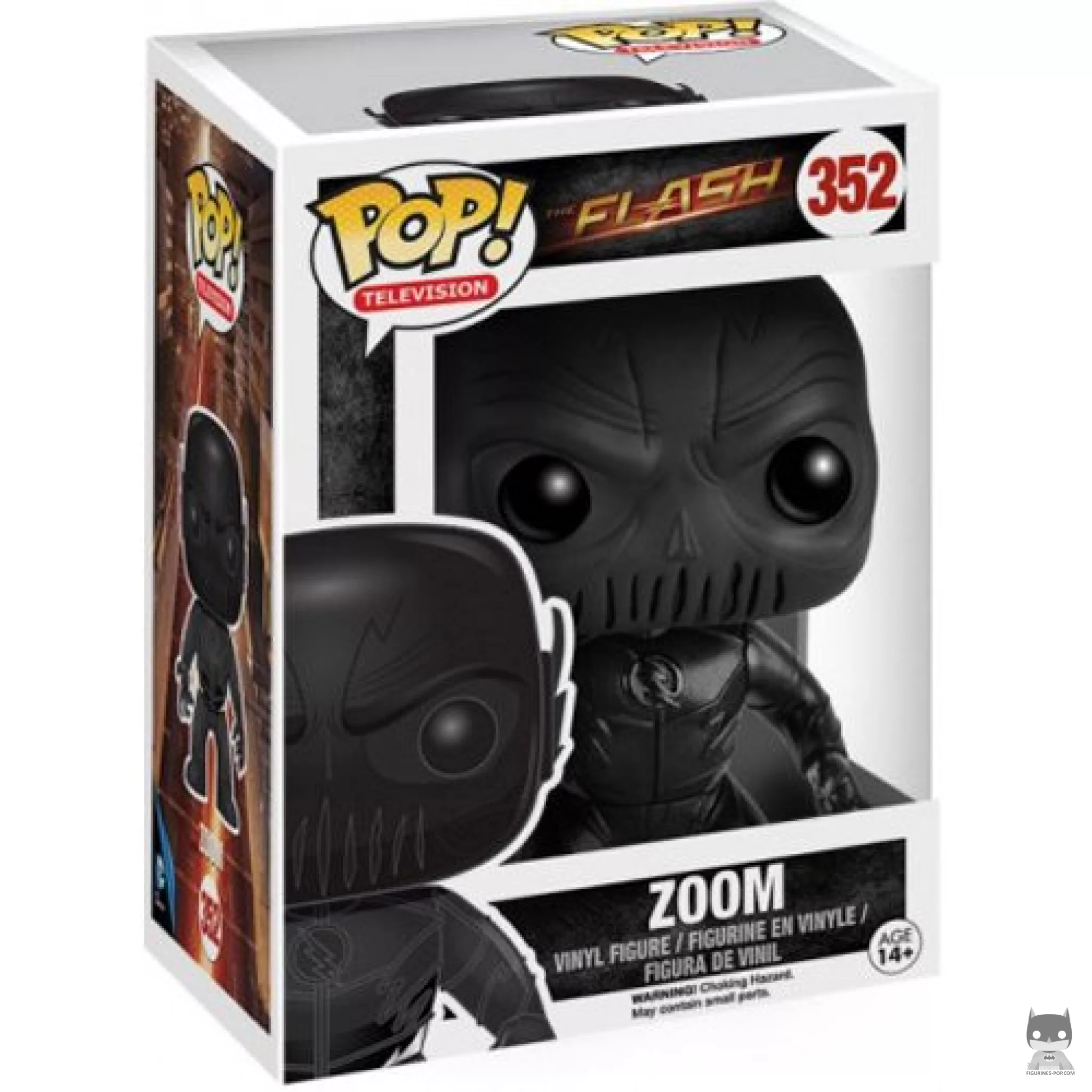 Zoom Funko Pop! figure in its box