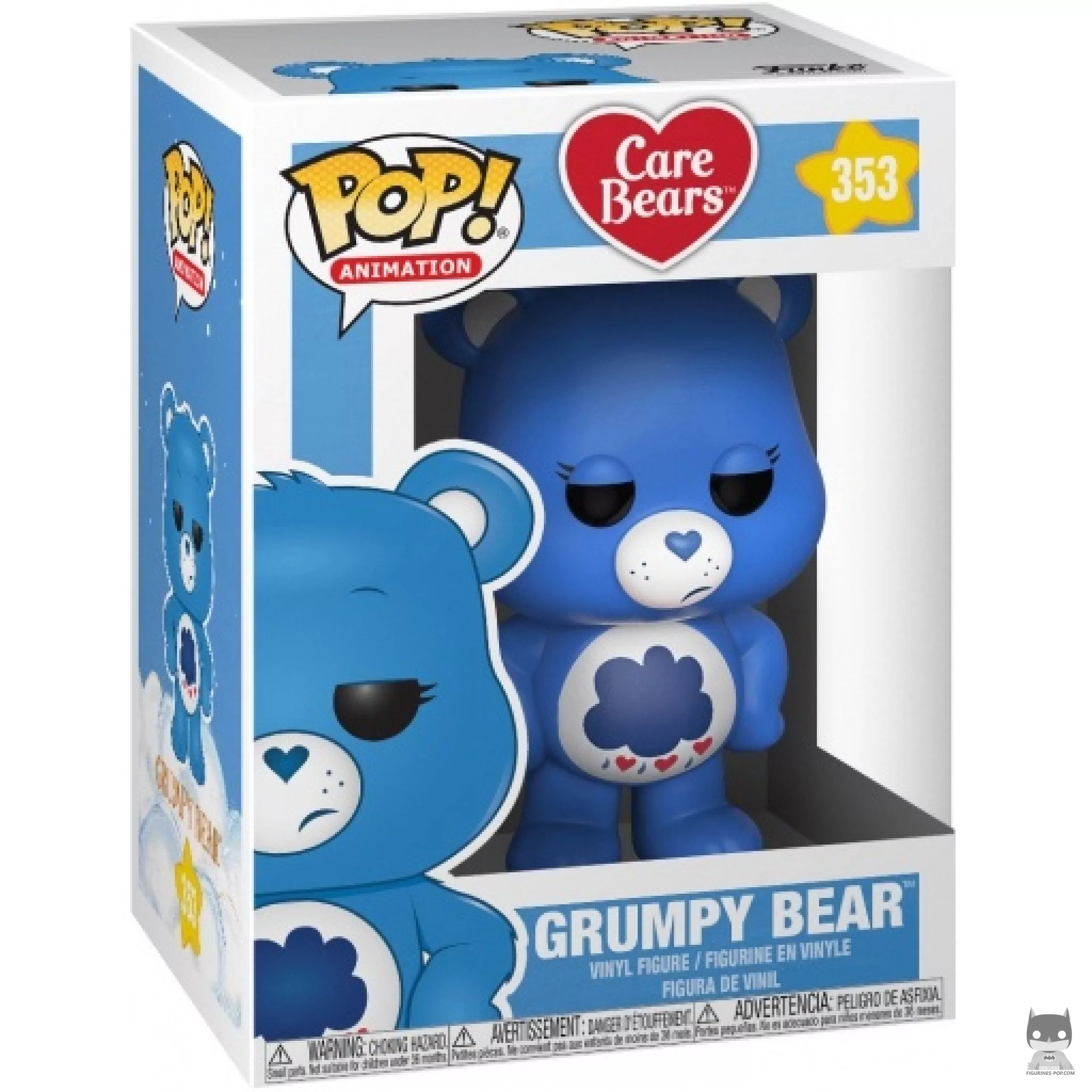 Grumpy Bear Funko Pop! figure in its box