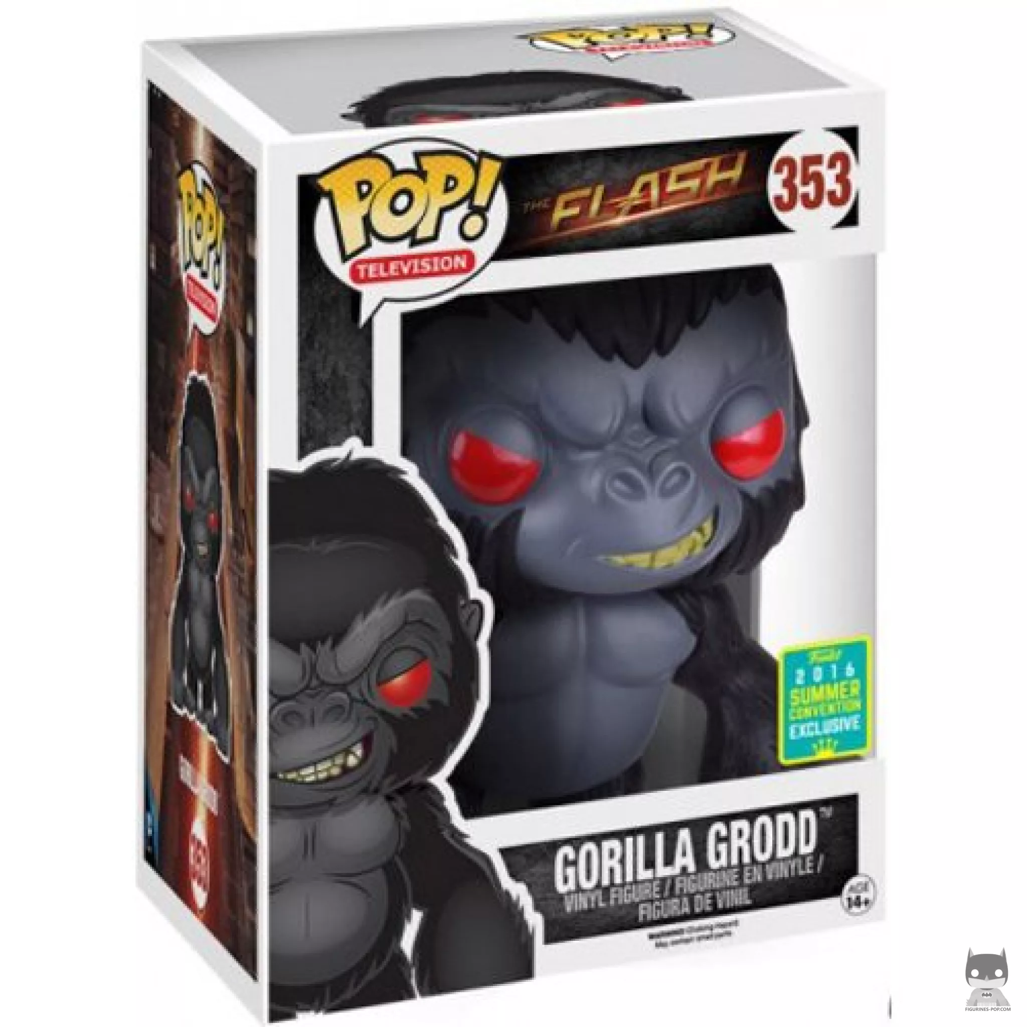 Gorilla Grodd (Supersized) Funko Pop! figure in its box
