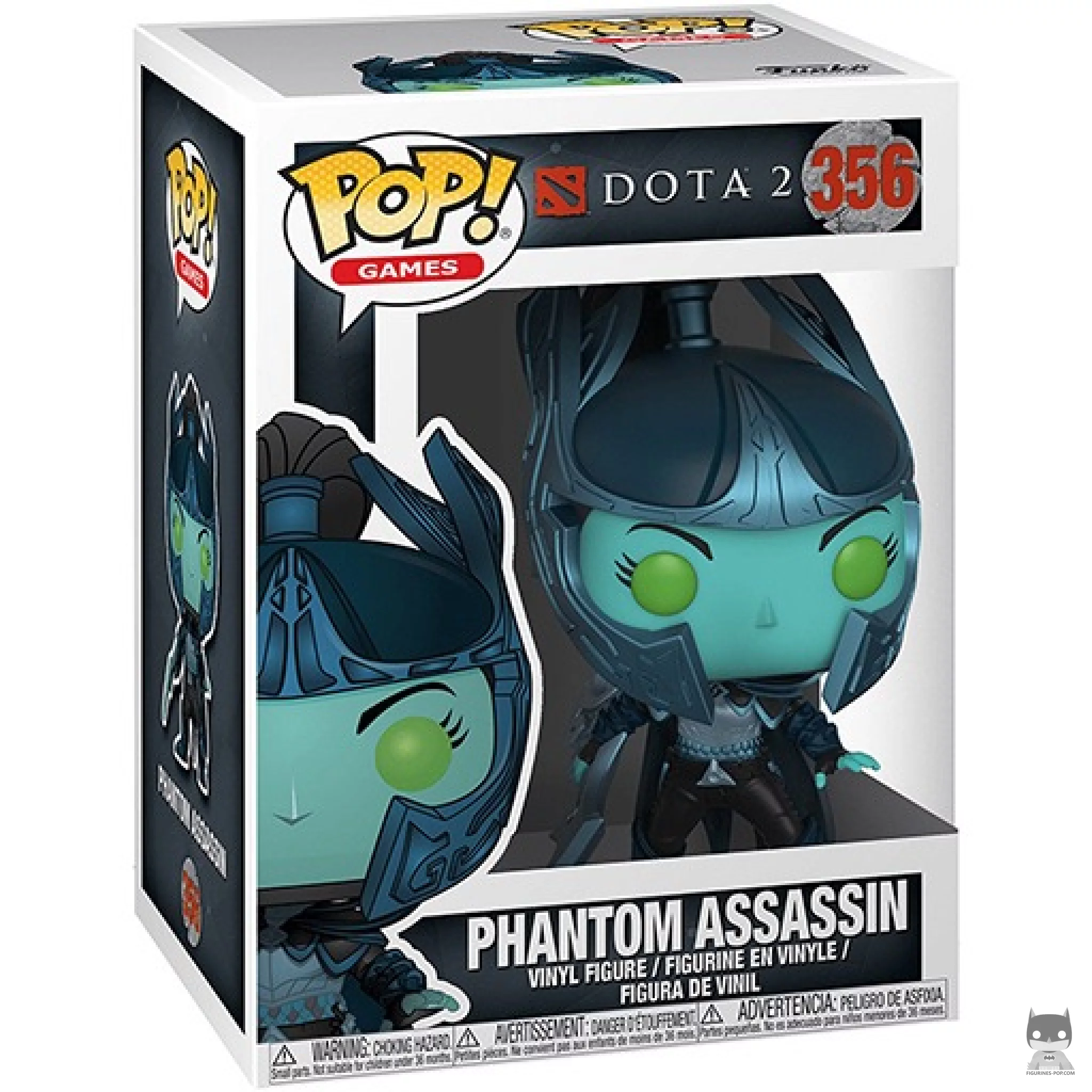 Phantom Assassin Funko Pop! figure in its box