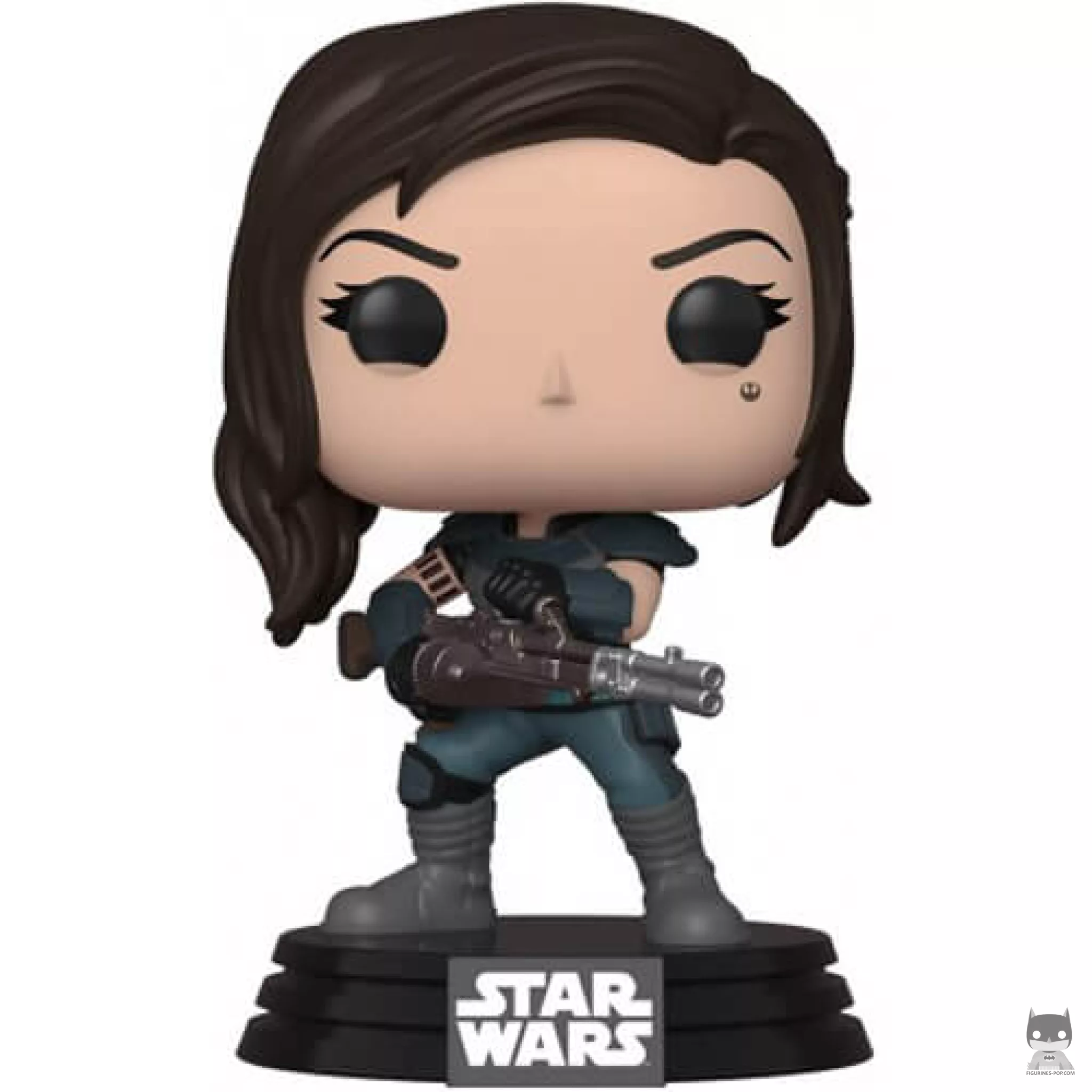 Cara Dune with Gun Funko Pop! figure (The Mandalorian (Star Wars))