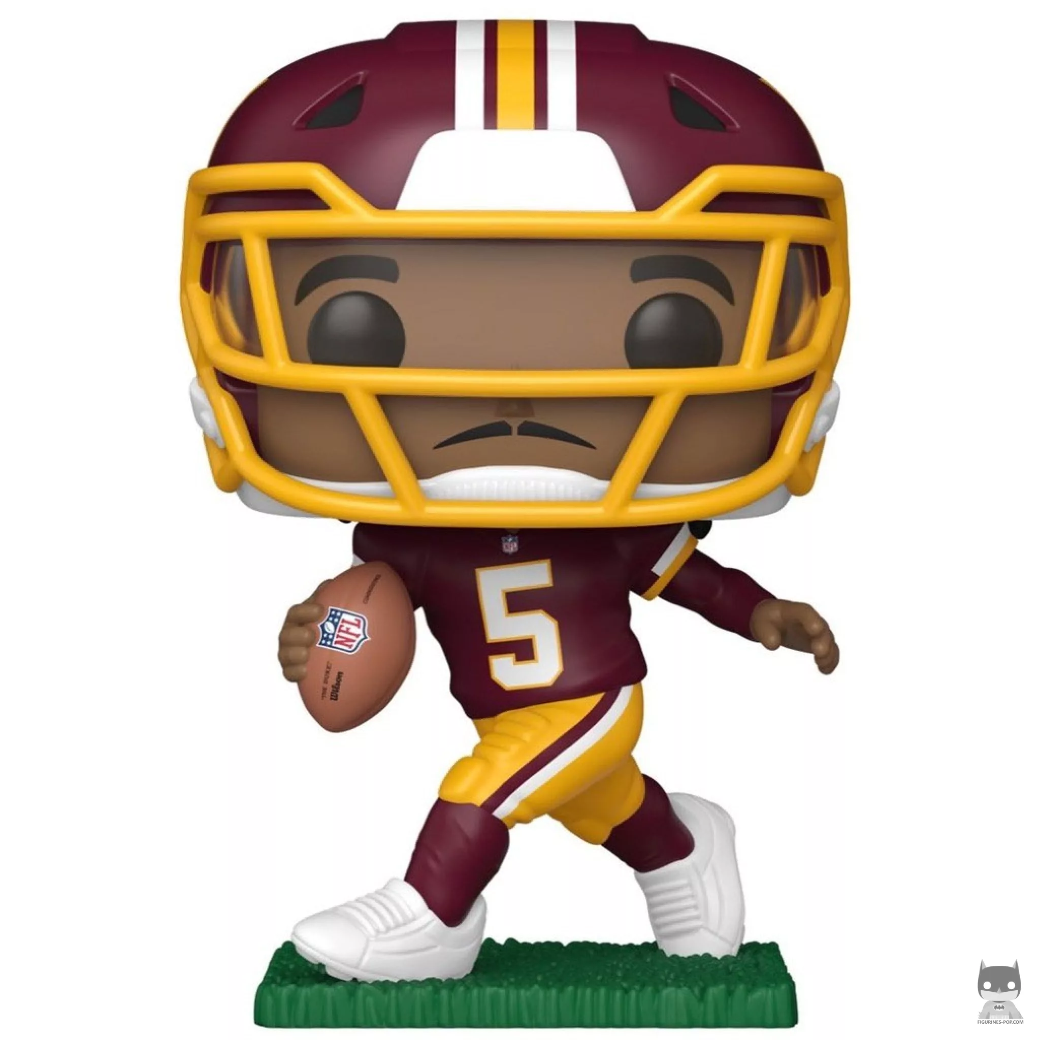 Jayden Daniels (Burgundy & gold jersey) Funko Pop! figure (NFL)