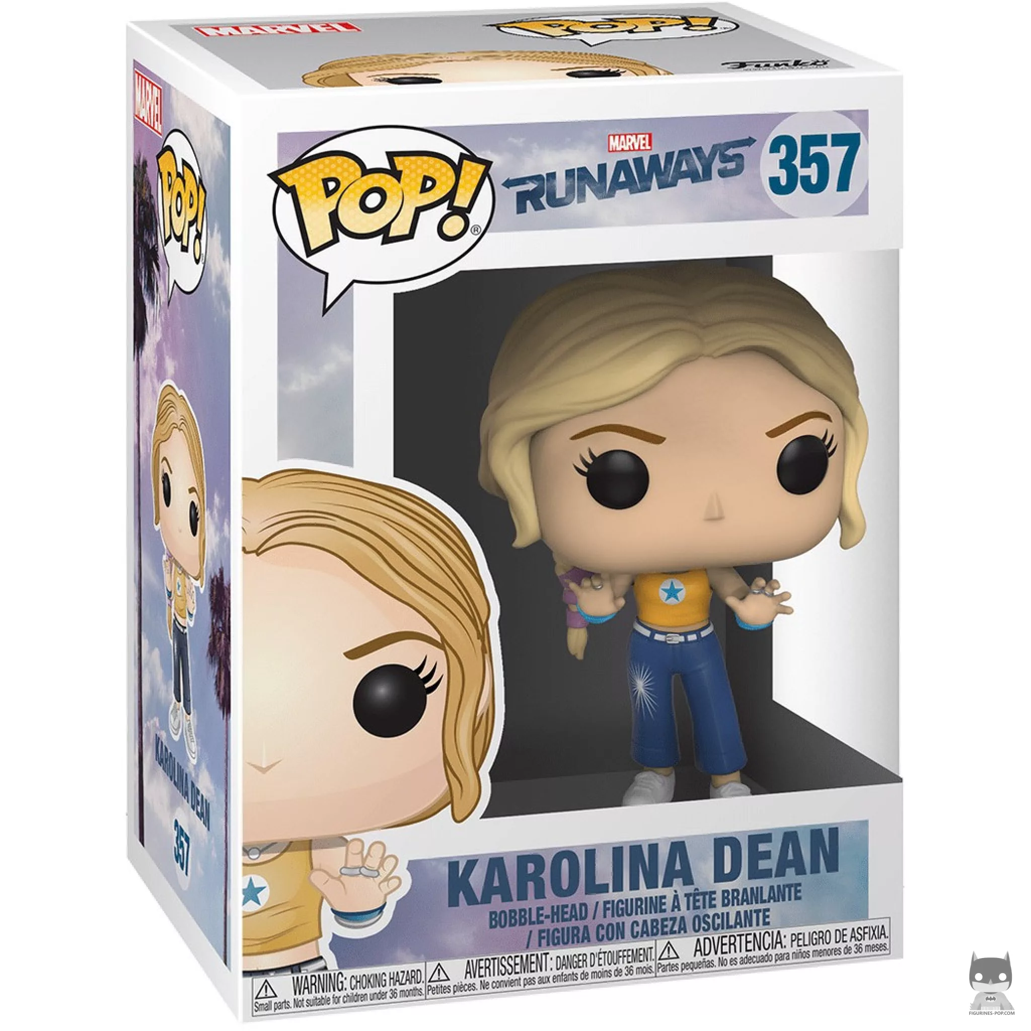 Karolina Dean Funko Pop! figure in its box