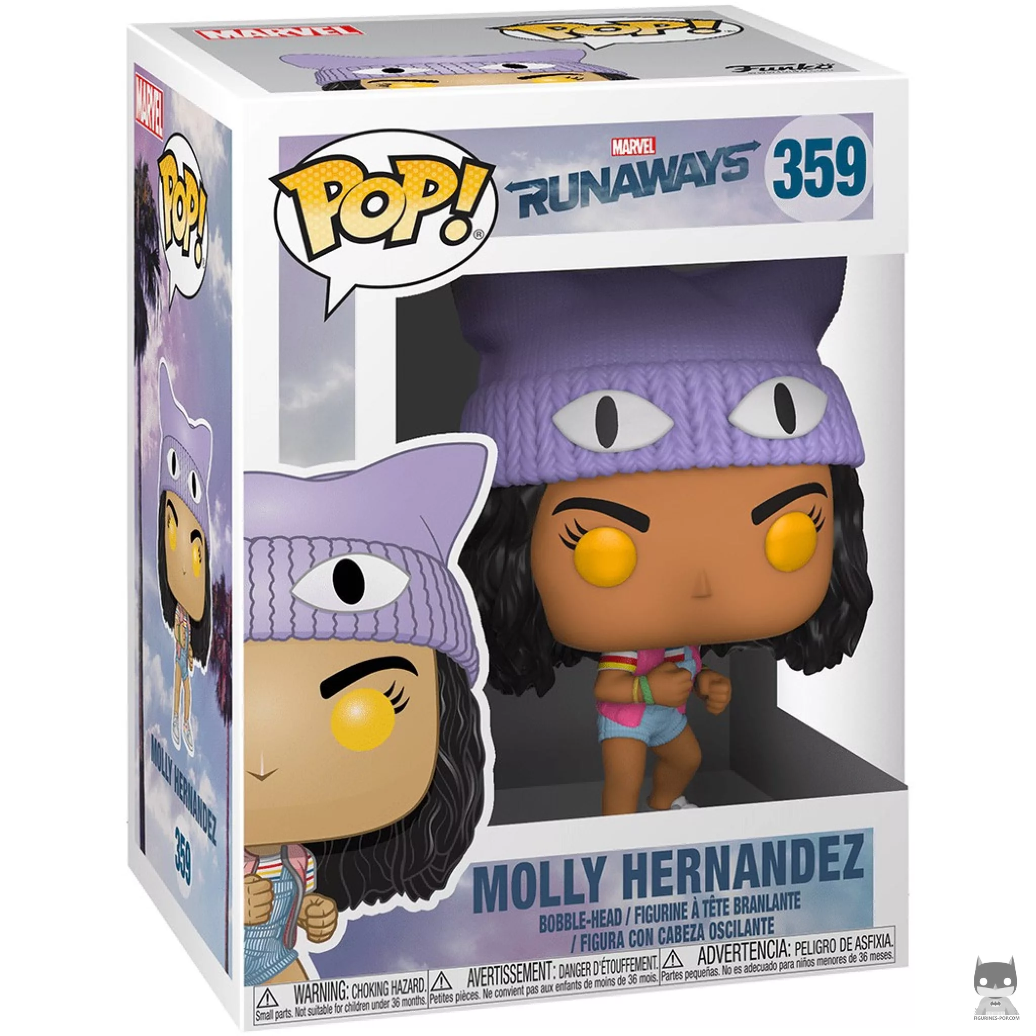 Molly Hernandez Funko Pop! figure in its box