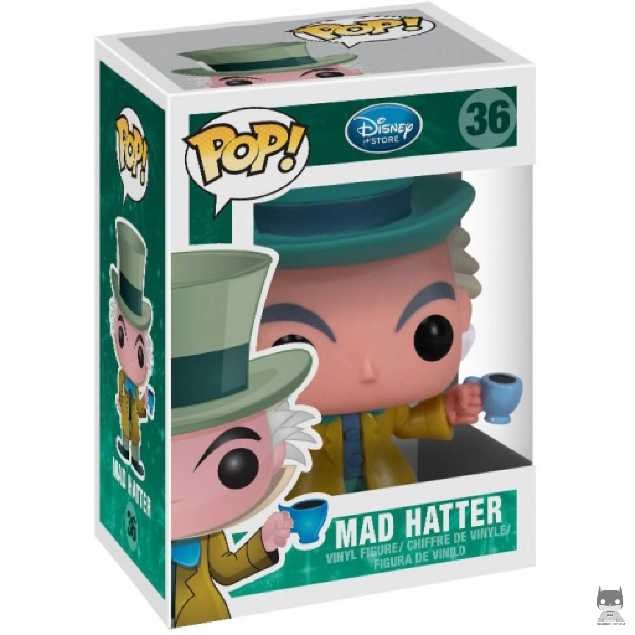 Mad Hatter Funko Pop! figure in its box