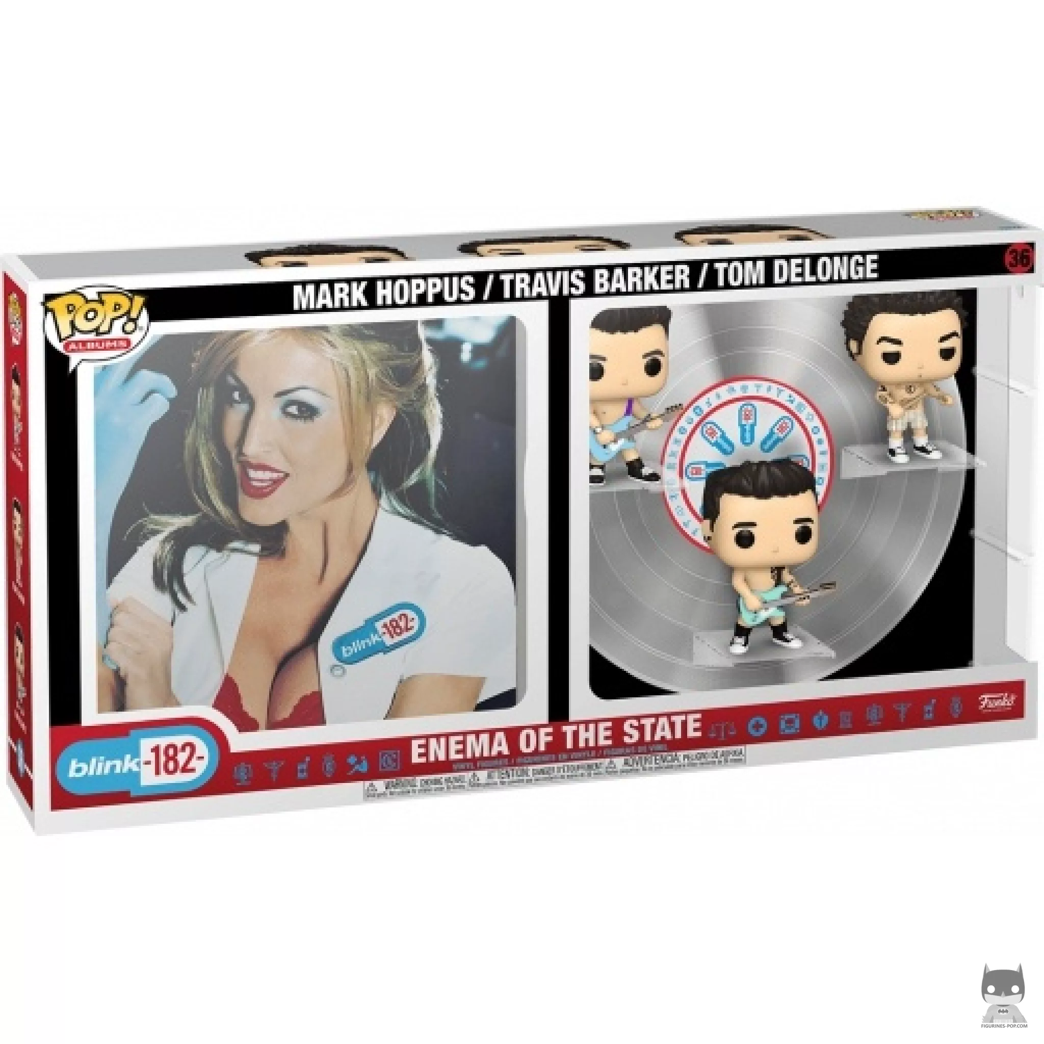 Blink 182 : Enema Of The State Funko Pop! figure in its box