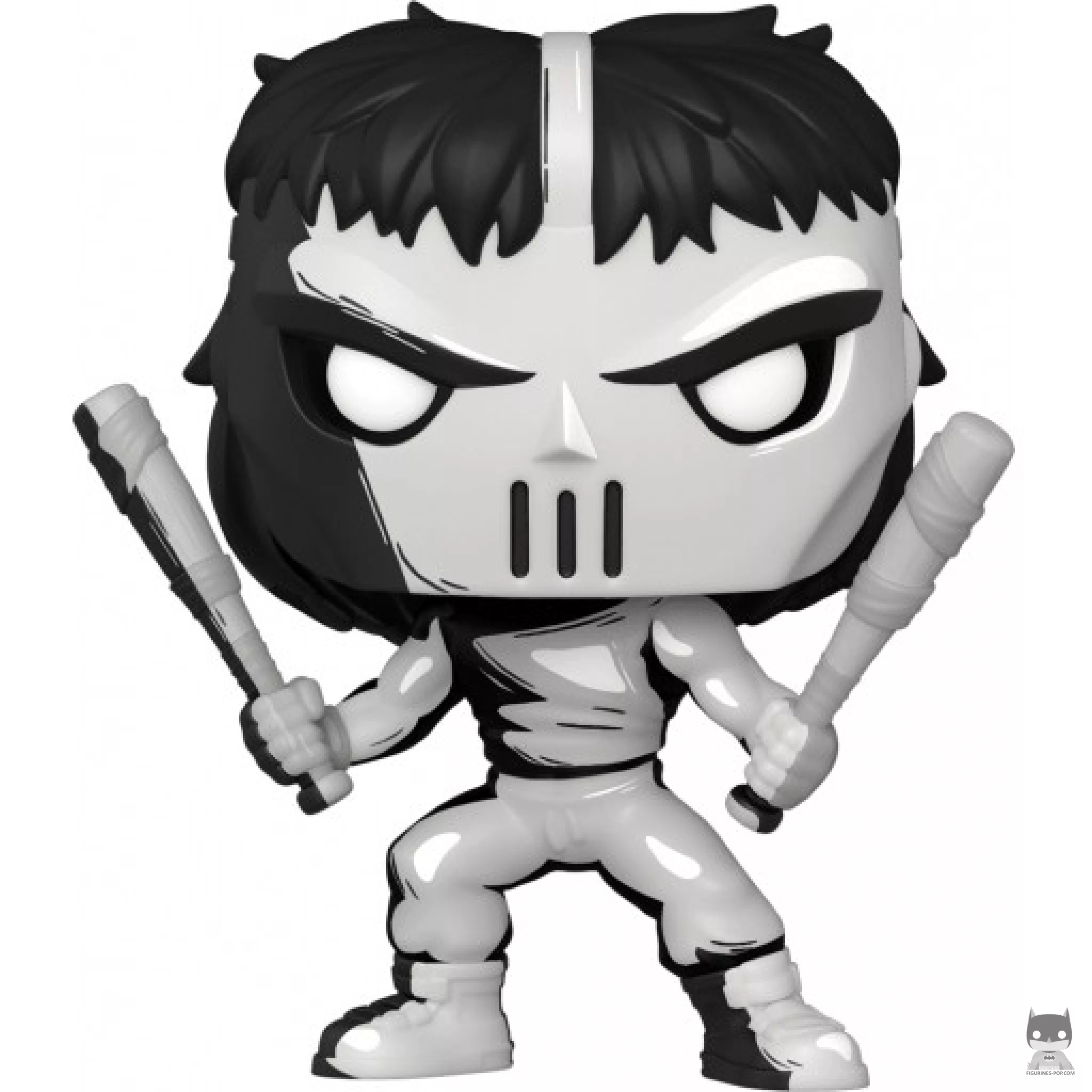 Casey Jones (Black & White Chase) Funko Pop! figure (Eastman and Laird's Teenage Mutant Turtles Ninja)