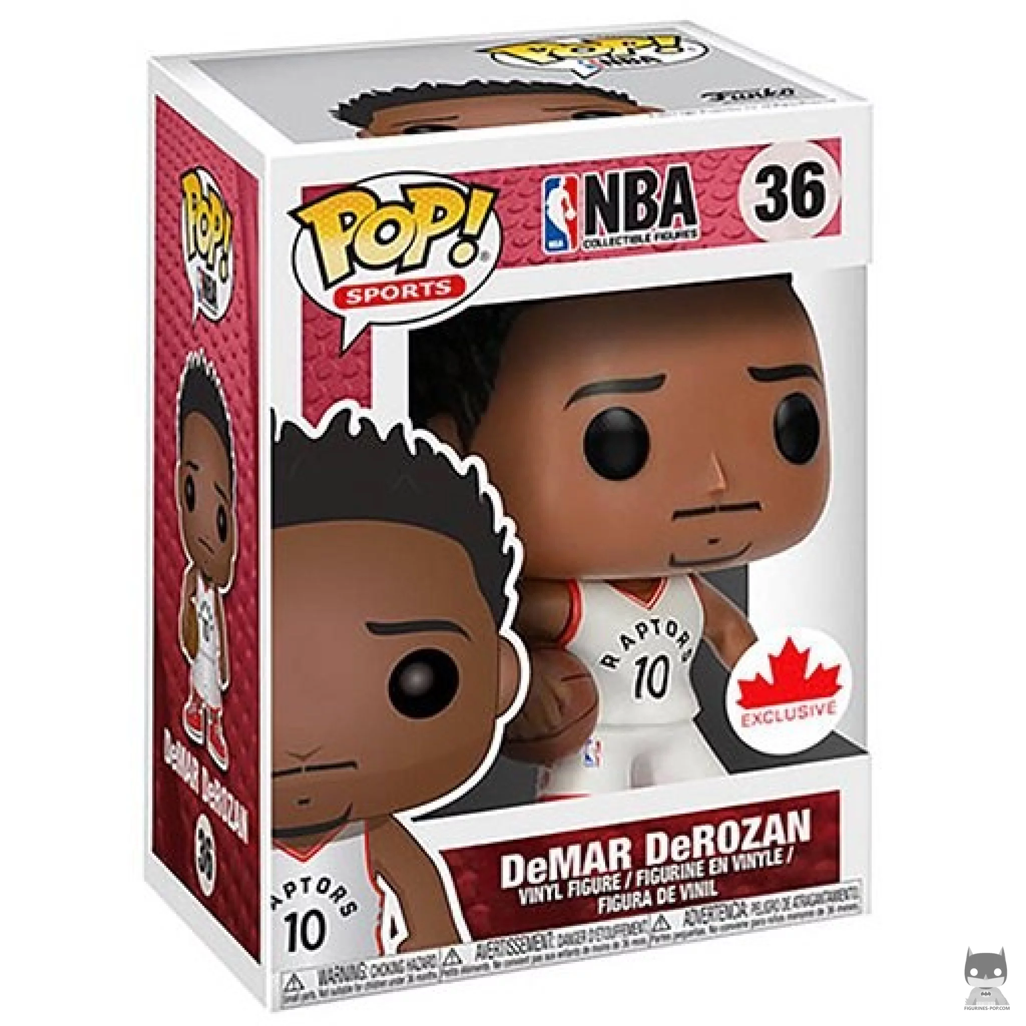 Demar DeRozan Funko Pop! figure in its box