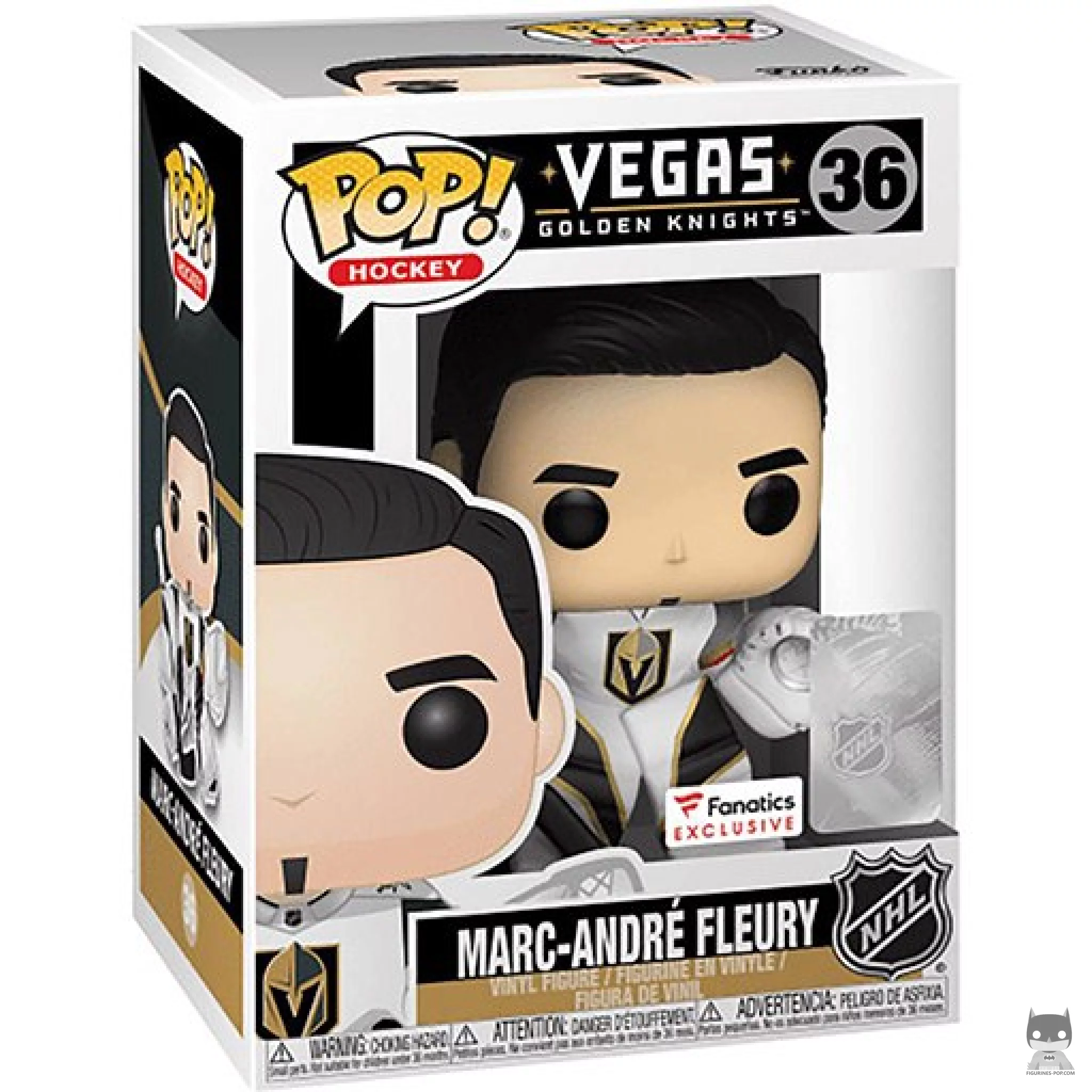 Marc-Andre Fleury (White Jersey) Funko Pop! figure in its box