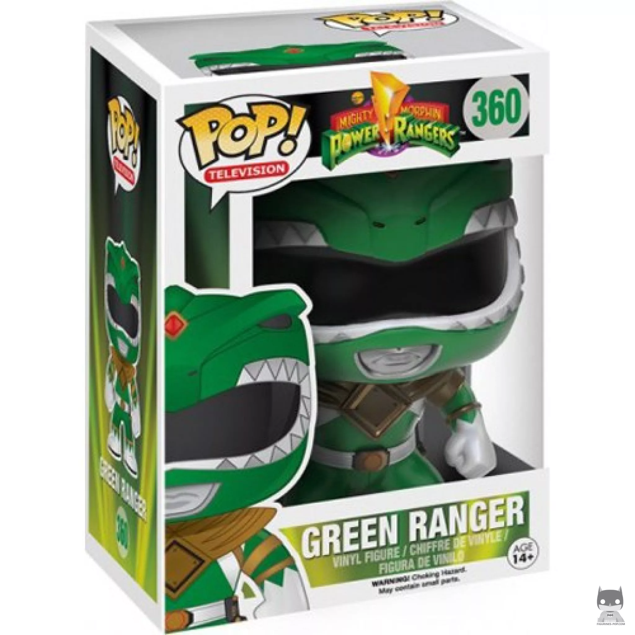 Green Ranger Funko Pop! figure in its box