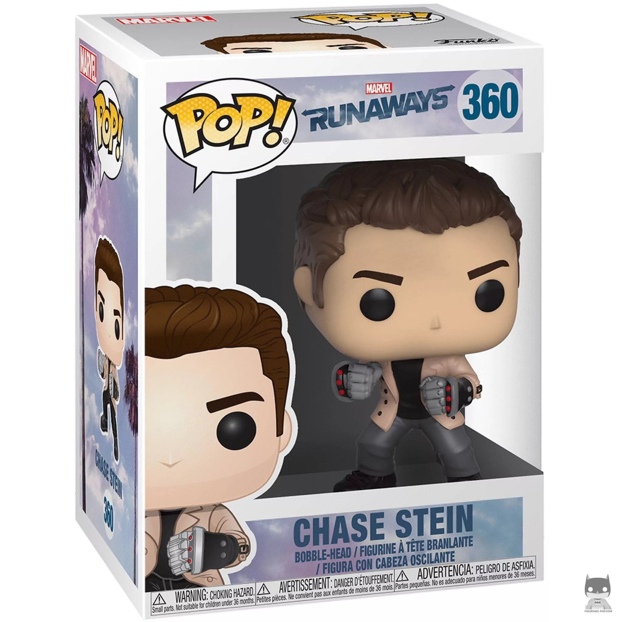 Chase Stein Funko Pop! figure in its box