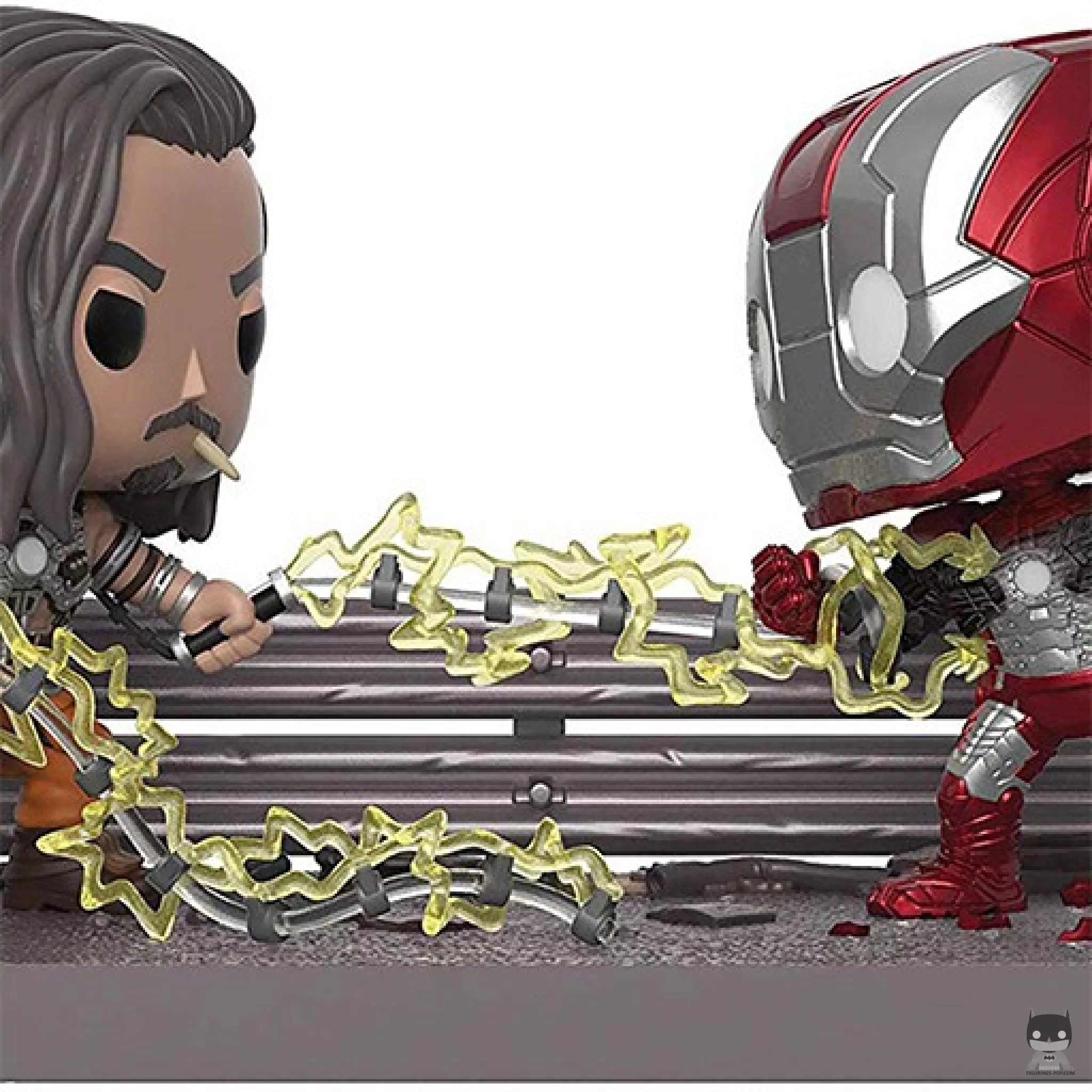 Whiplash vs Iron Man Funko Pop! figure (Marvel Studios)