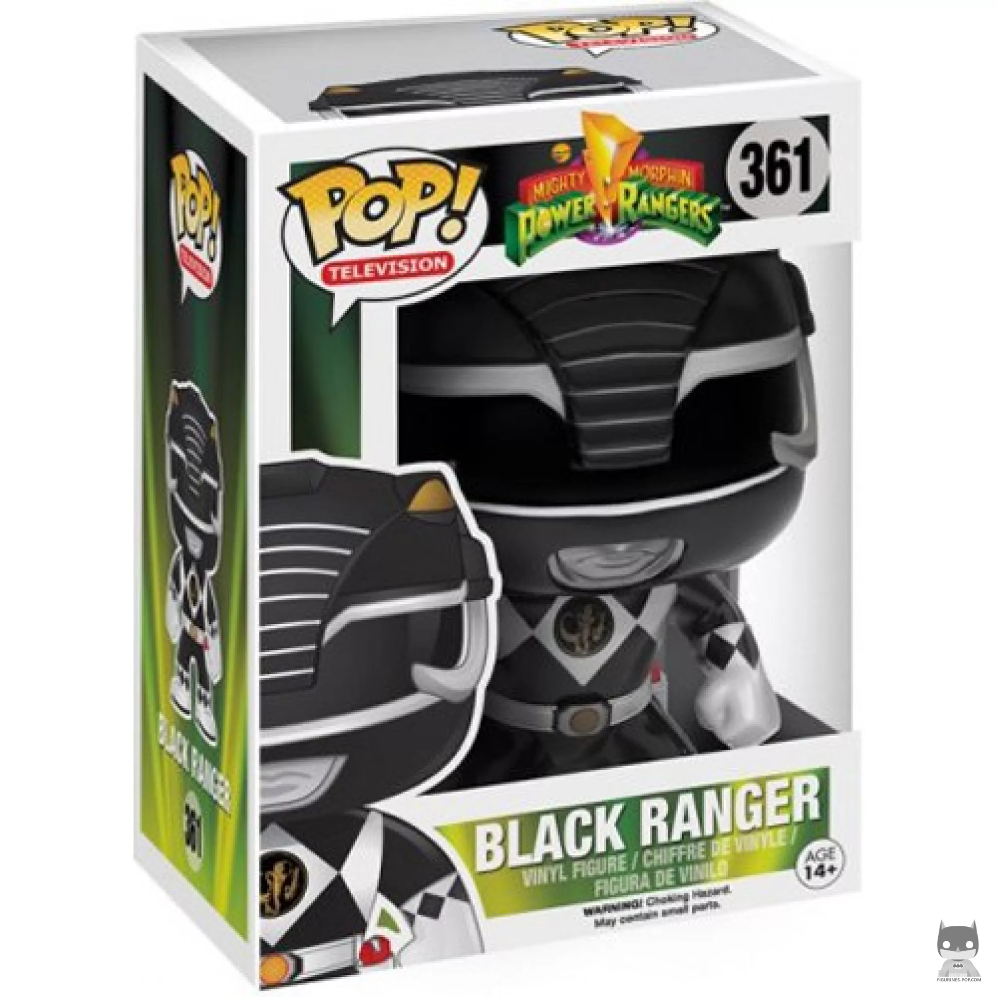 Black Ranger Funko Pop! figure in its box