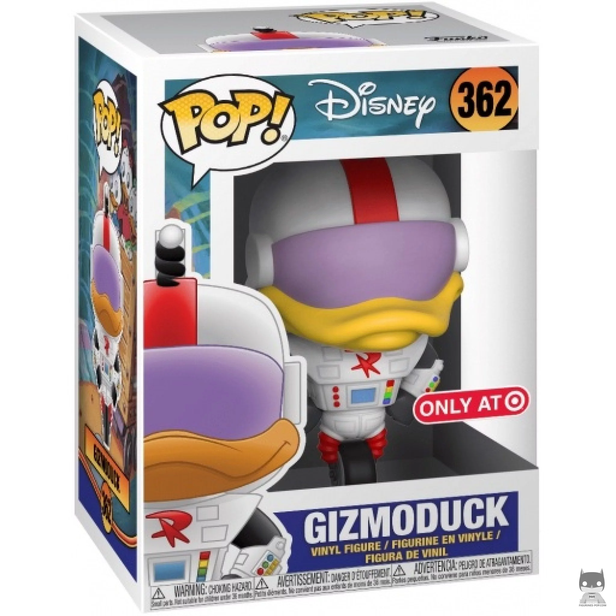 Gizmoduck Funko Pop! figure in its box