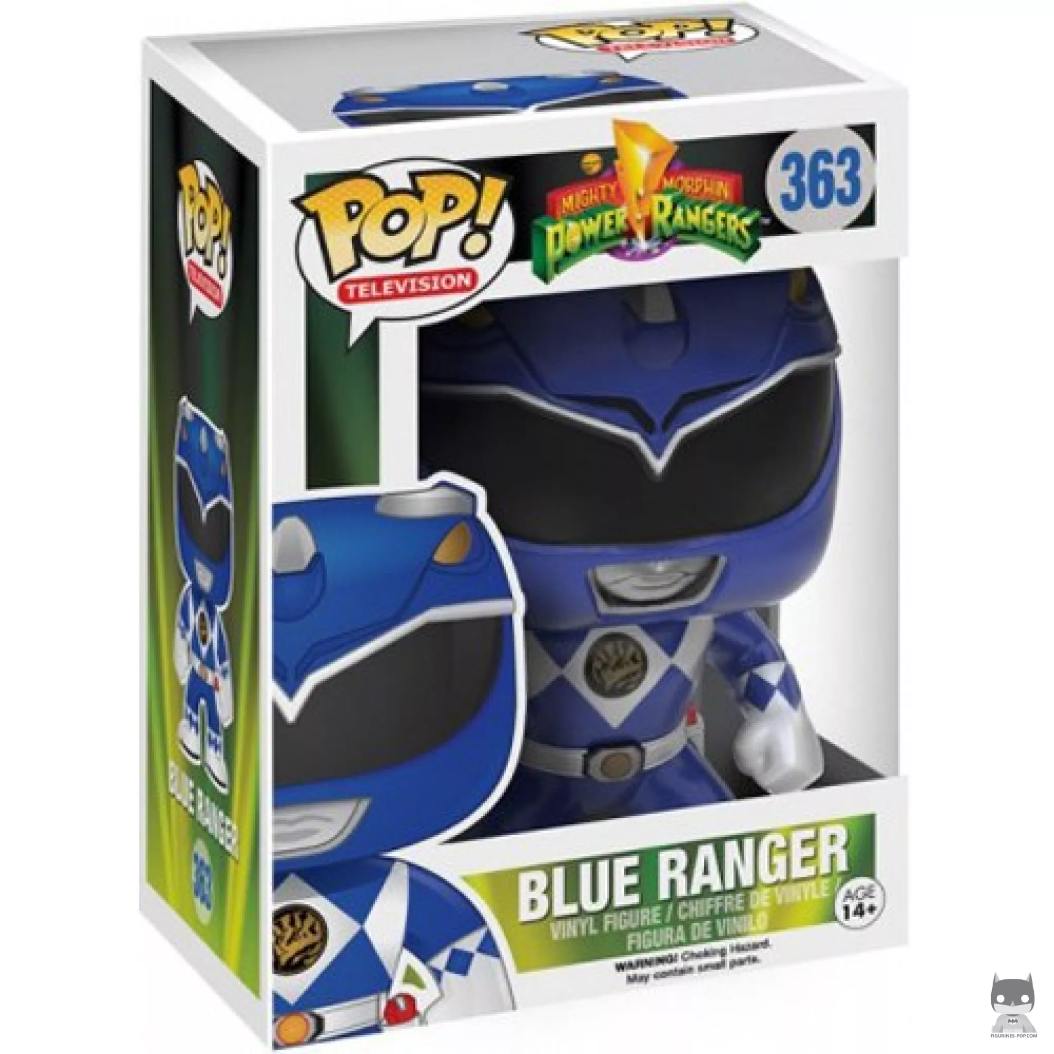 Blue Ranger Funko Pop! figure in its box