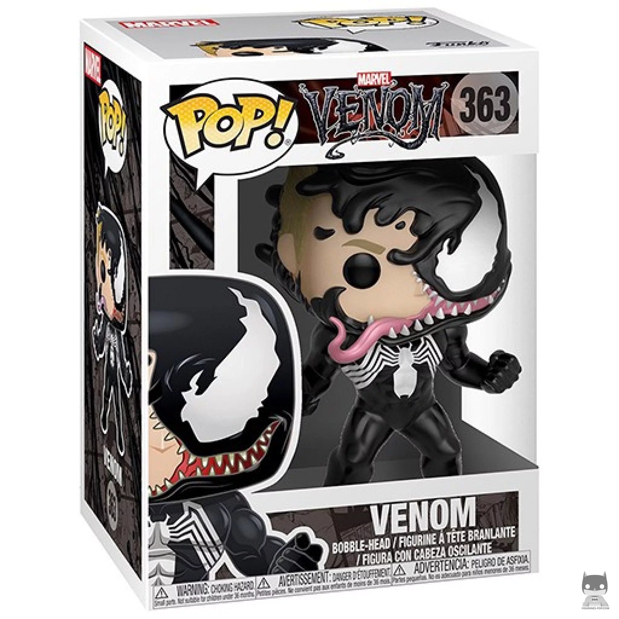 Venom (Eddie Brock) Funko Pop! figure in its box