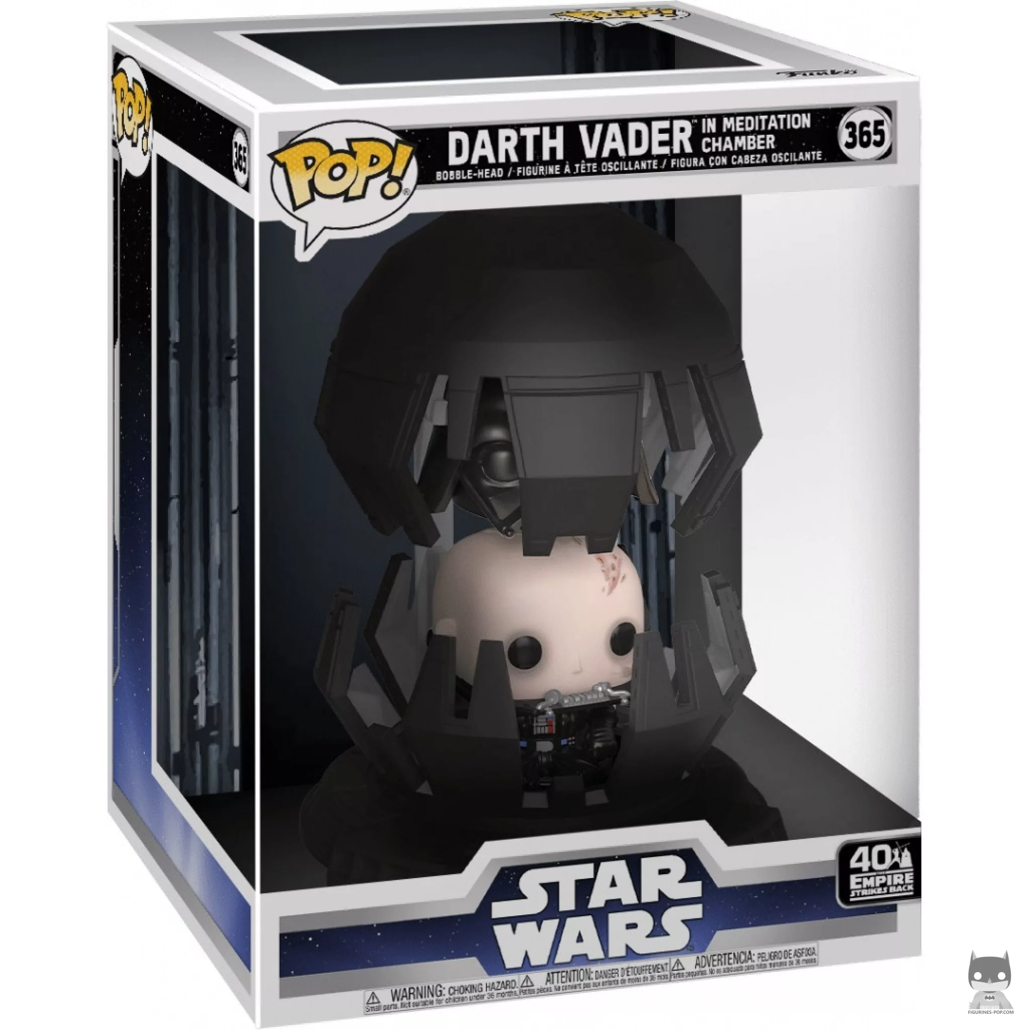 Darth Vader in Meditation Chamber Funko Pop! figure in its box