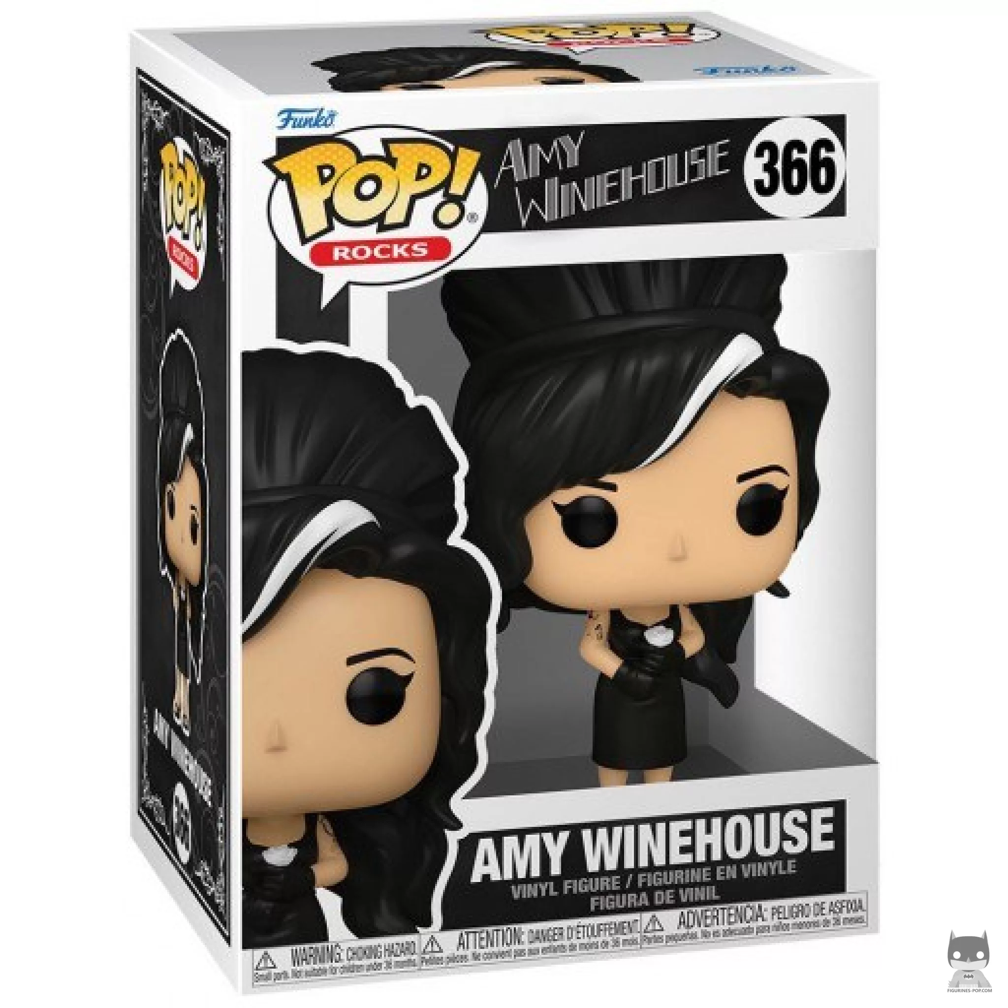 Amy Winehouse Funko Pop! figure in its box