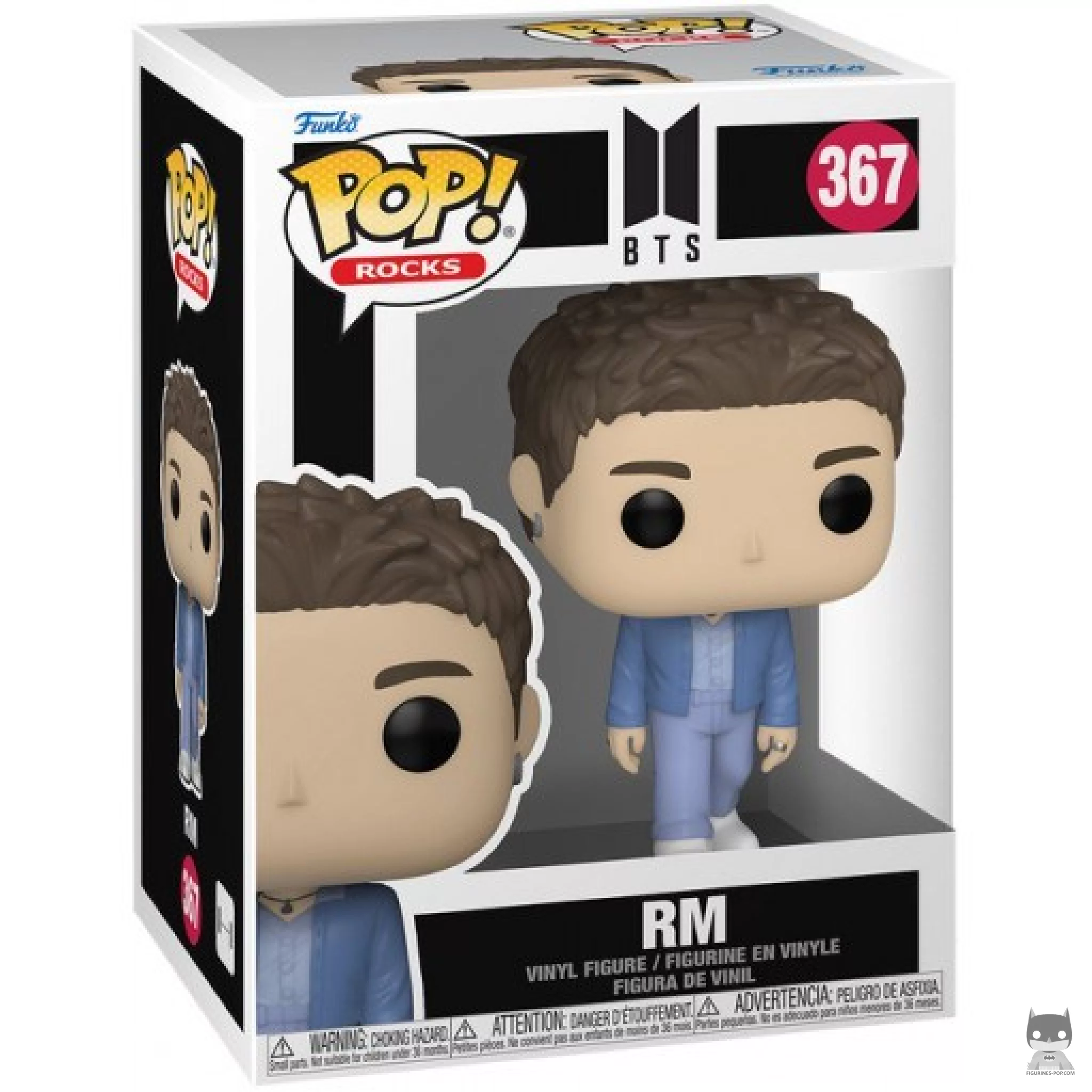 RM (Proof) Funko Pop! figure in its box