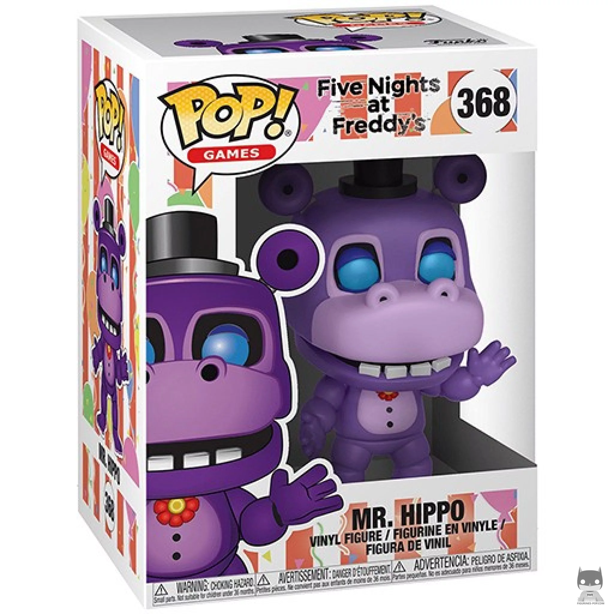 Mr. Hippo Funko Pop! figure in its box
