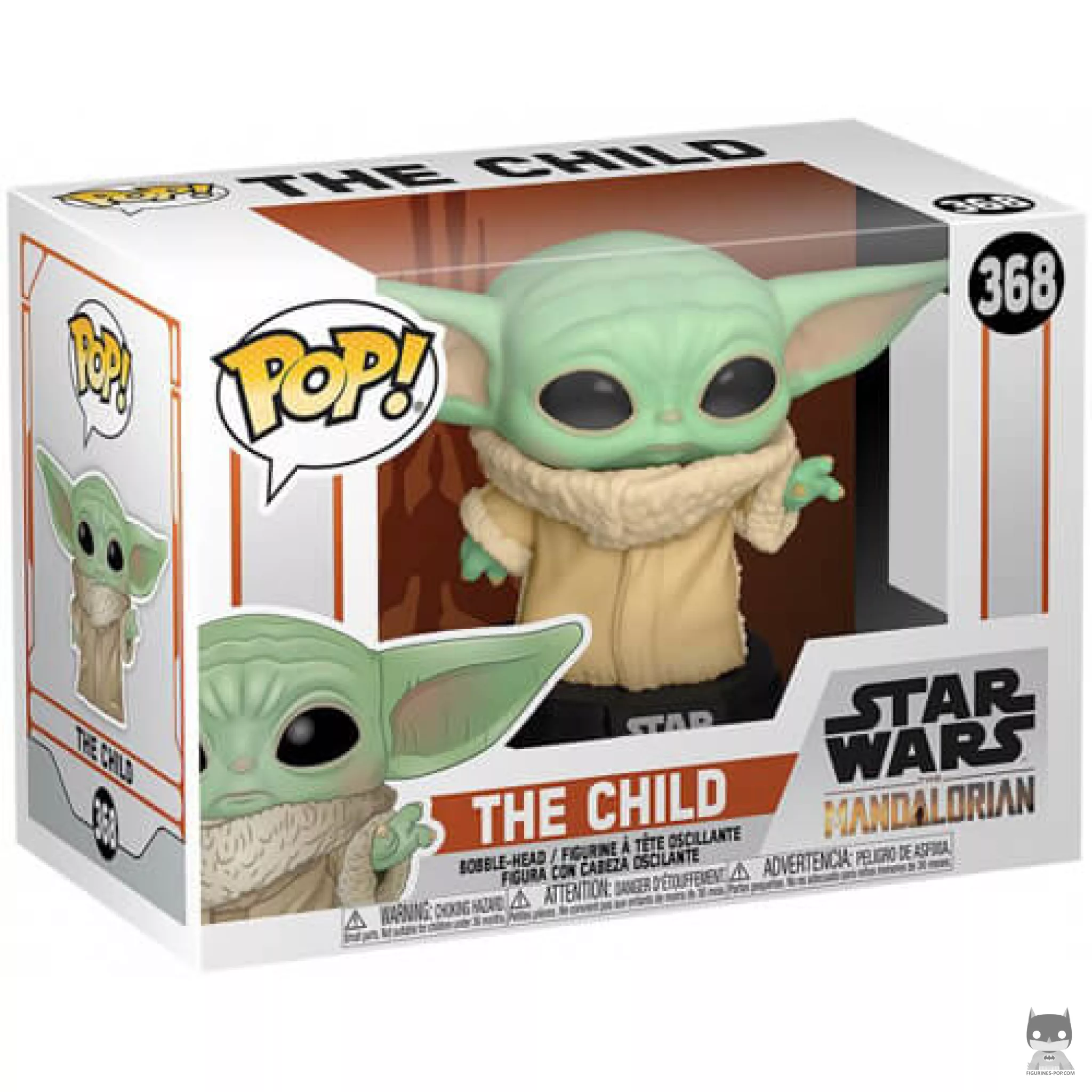 The Child Funko Pop! figure in its box