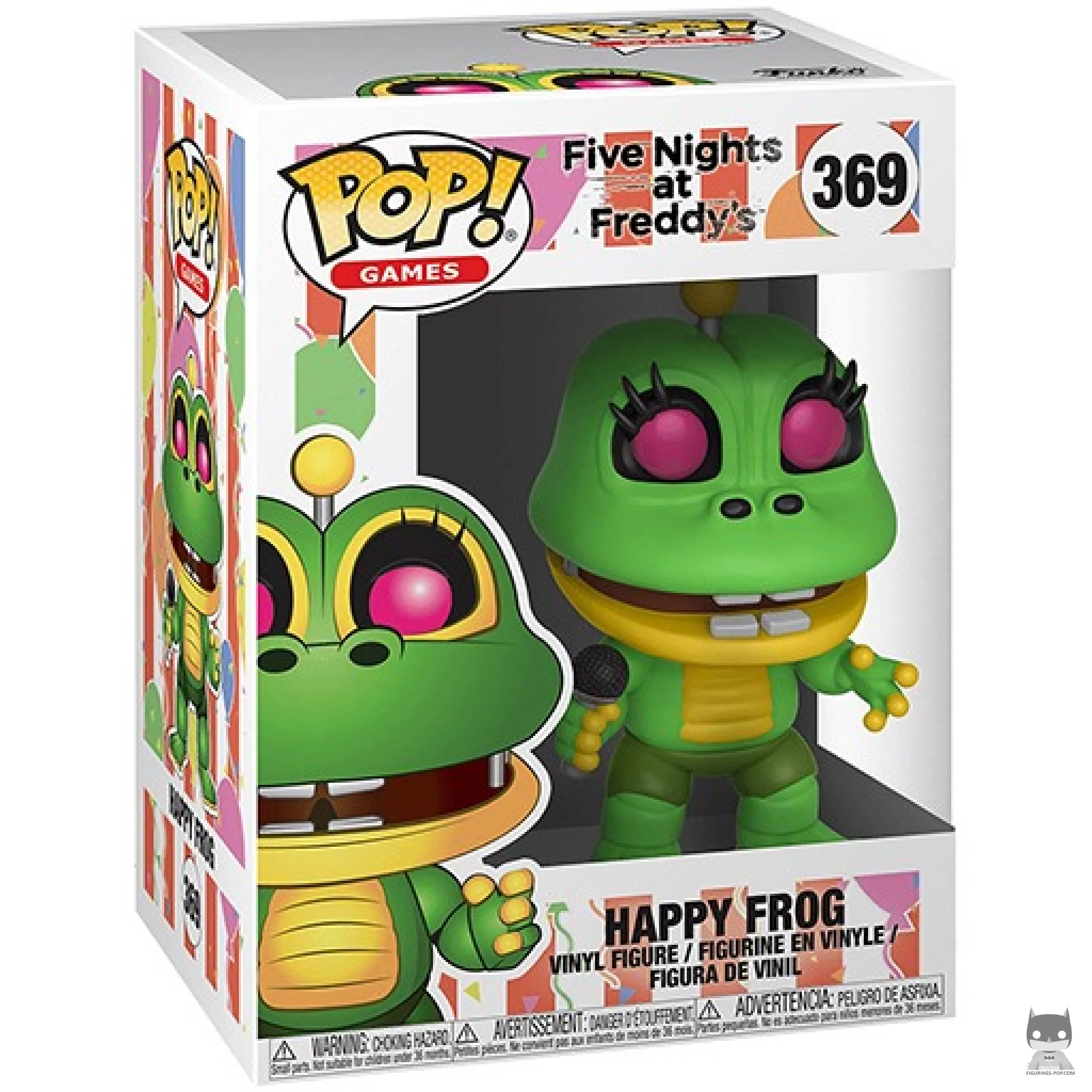 Happy Frog Funko Pop! figure in its box