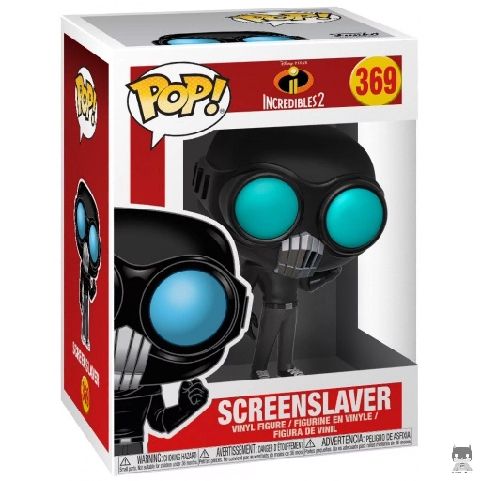 Screenslaver Funko Pop! figure in its box