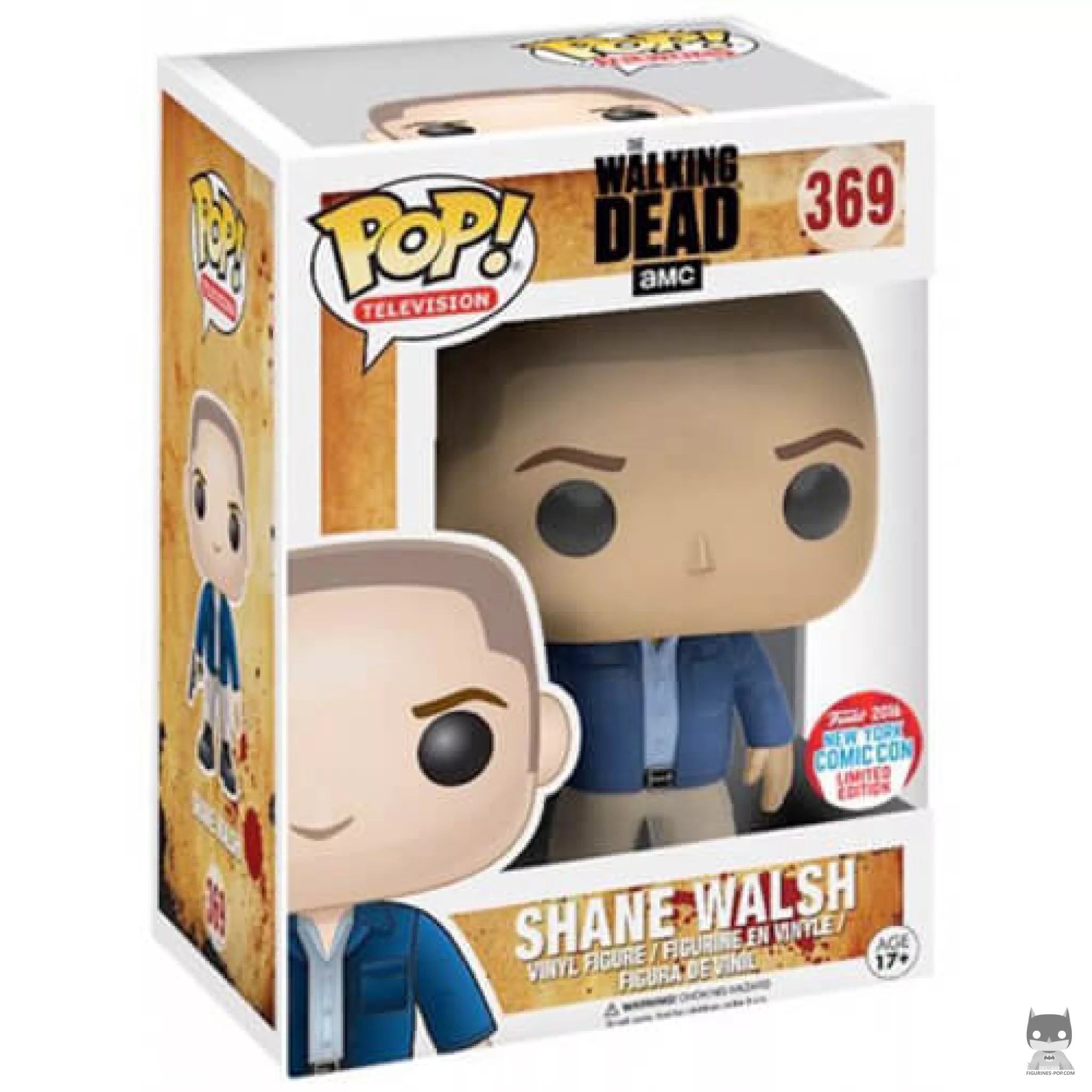 Shane Walsh Funko Pop! figure in its box