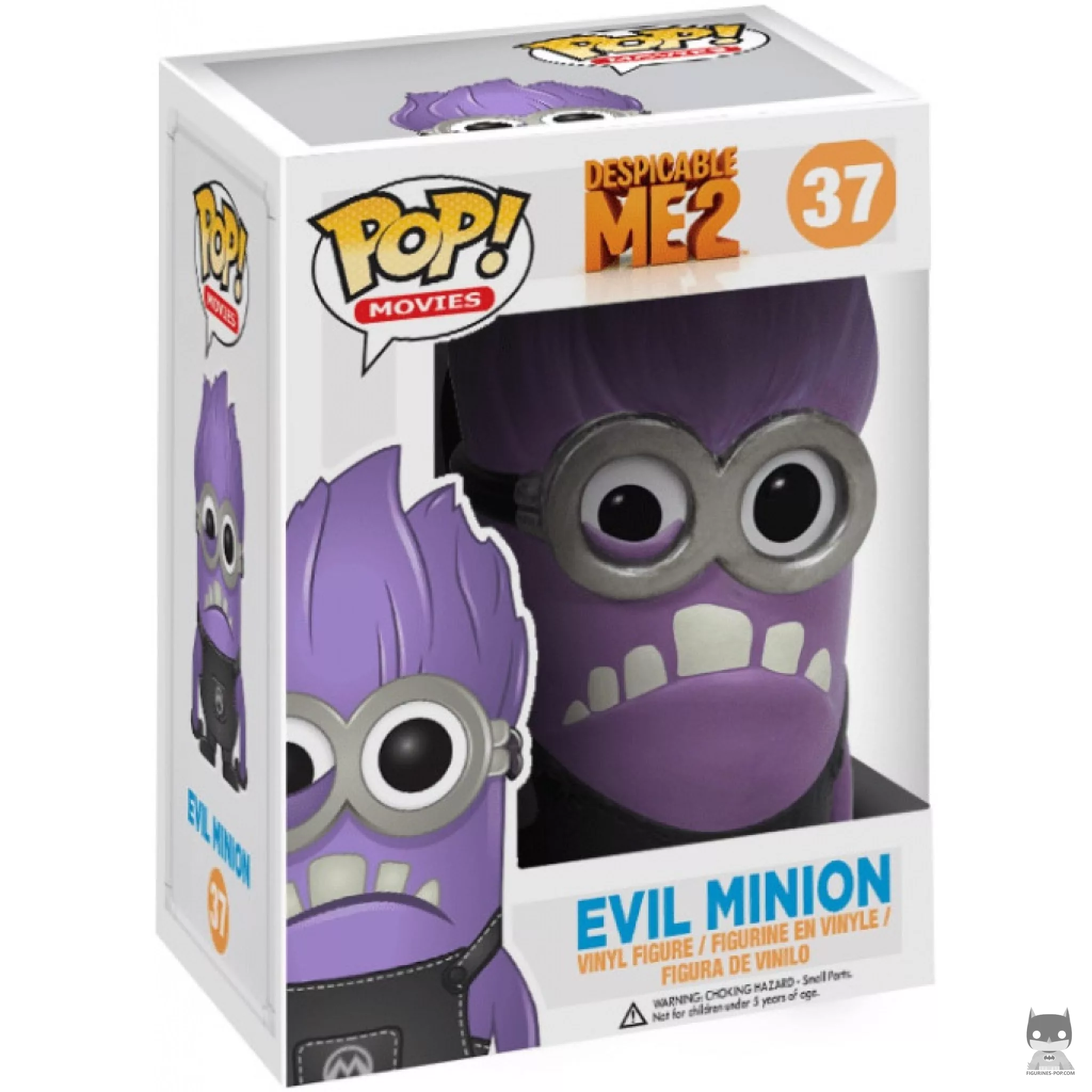 Evil Minion Funko Pop! figure in its box