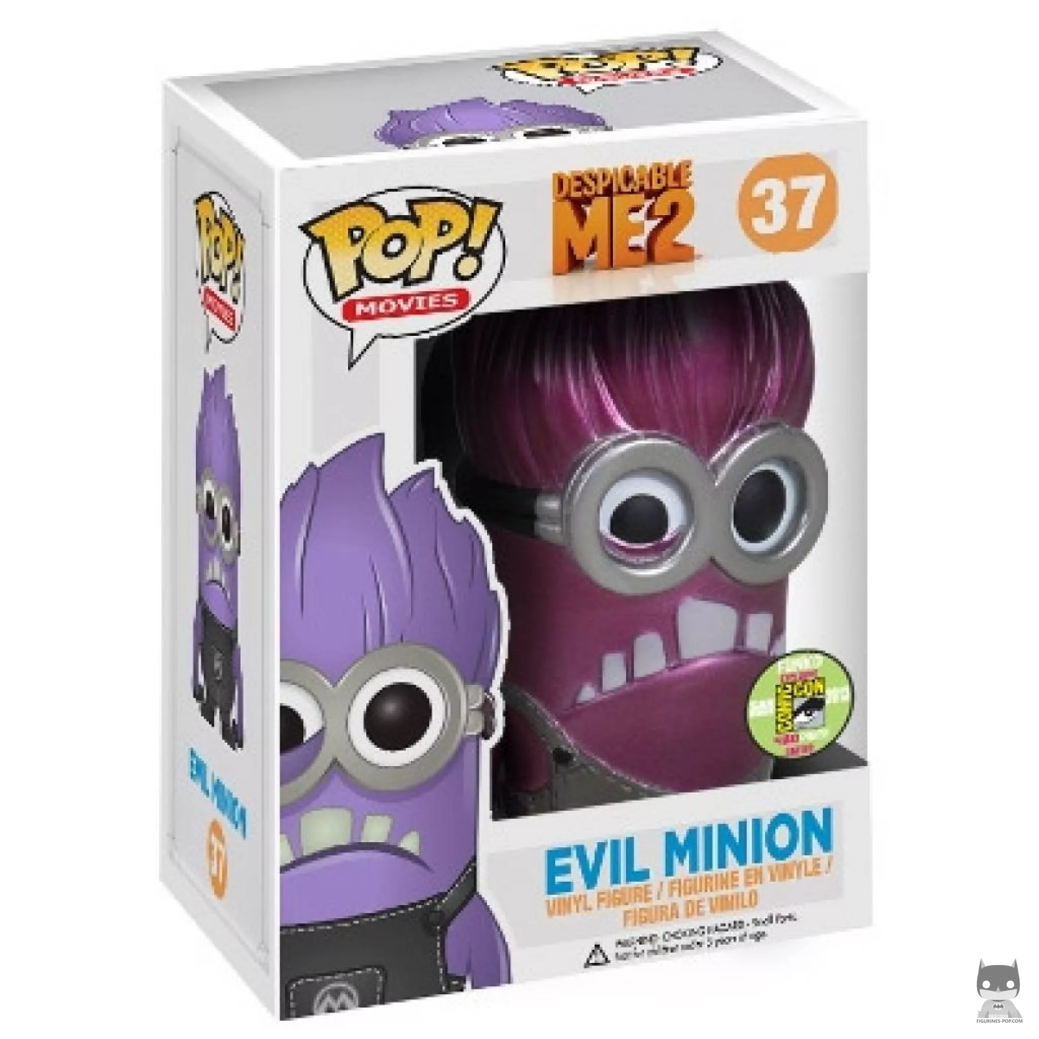 Evil Minion (Metallic) Funko Pop! figure in its box
