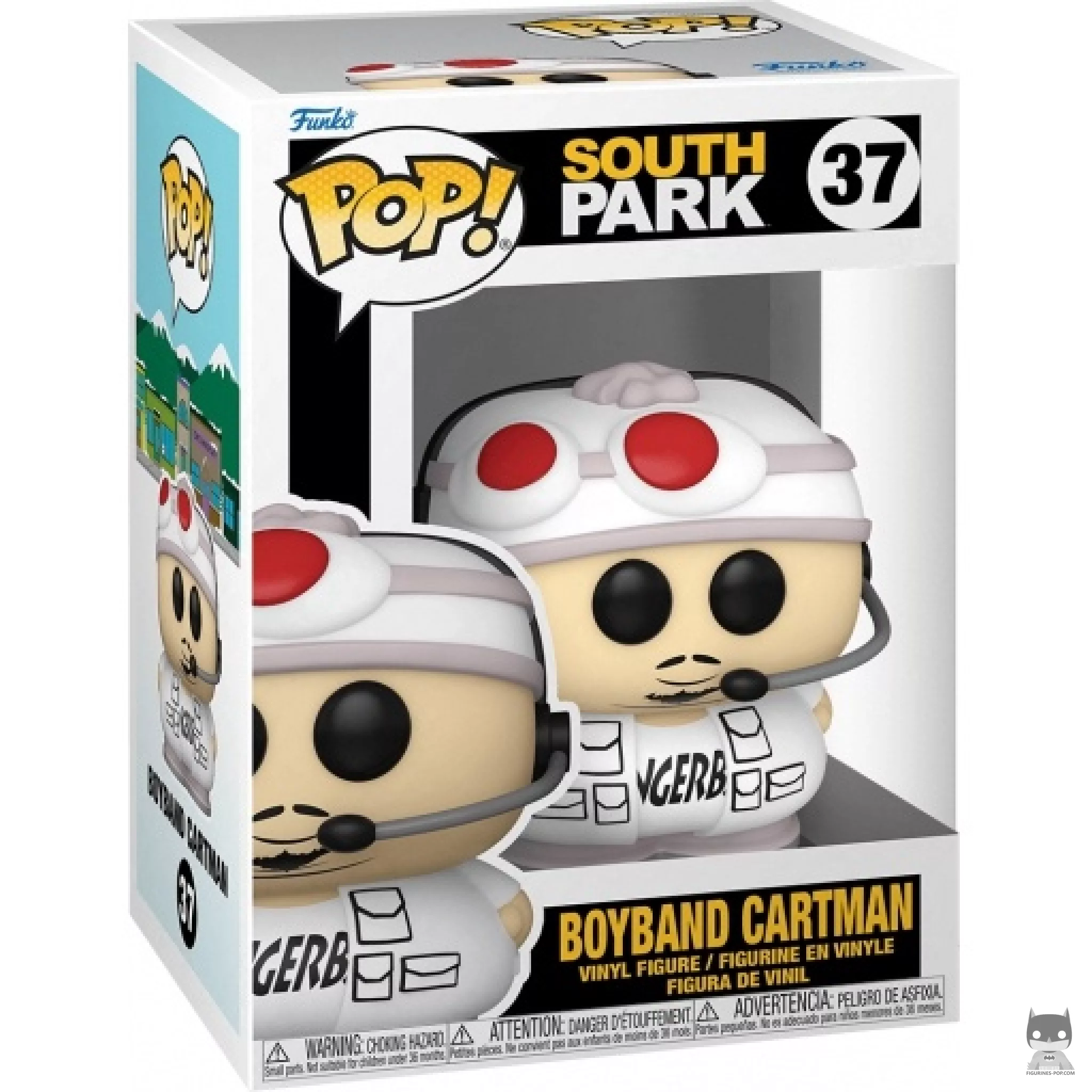 Boyband Cartman Funko Pop! figure in its box