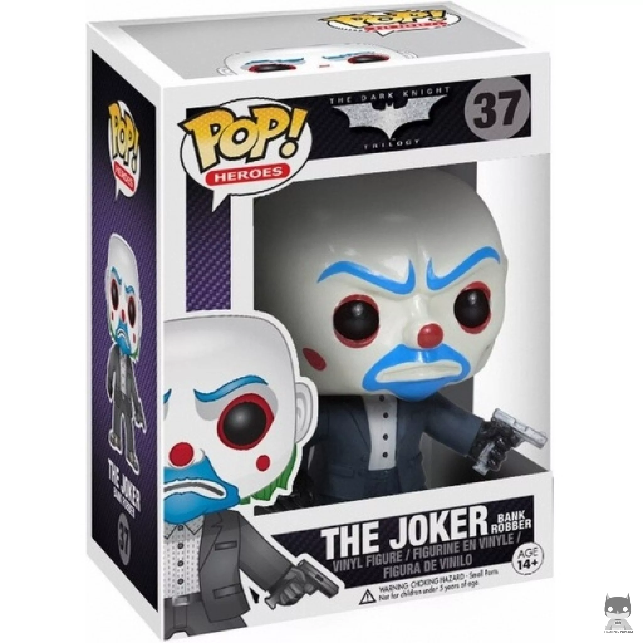 The Joker as Bank Robber Funko Pop! figure in its box
