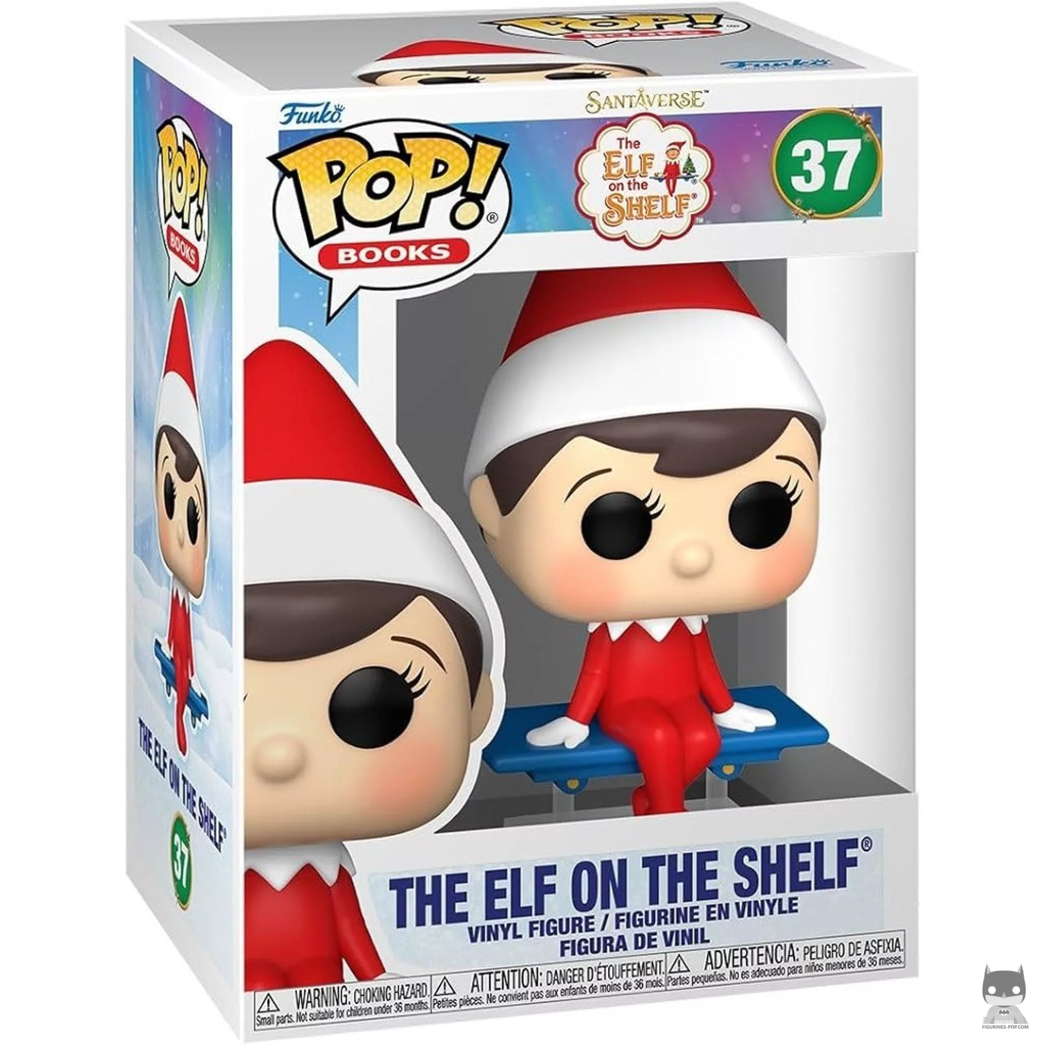 The Elf on the Shelf Funko Pop! figure in its box