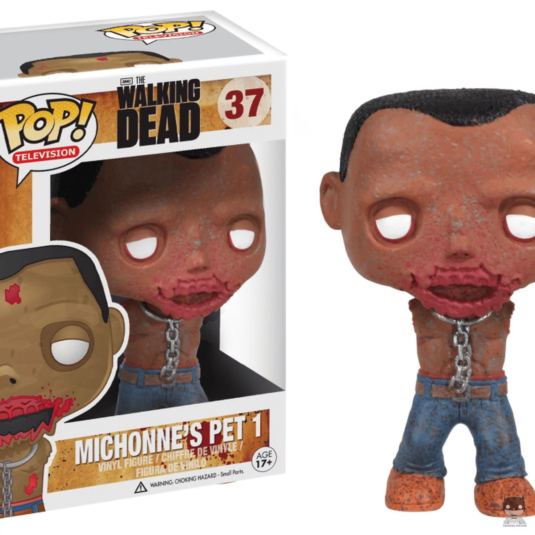 Michonne's Pet 1 (Bloody) Funko Pop! figure in its box