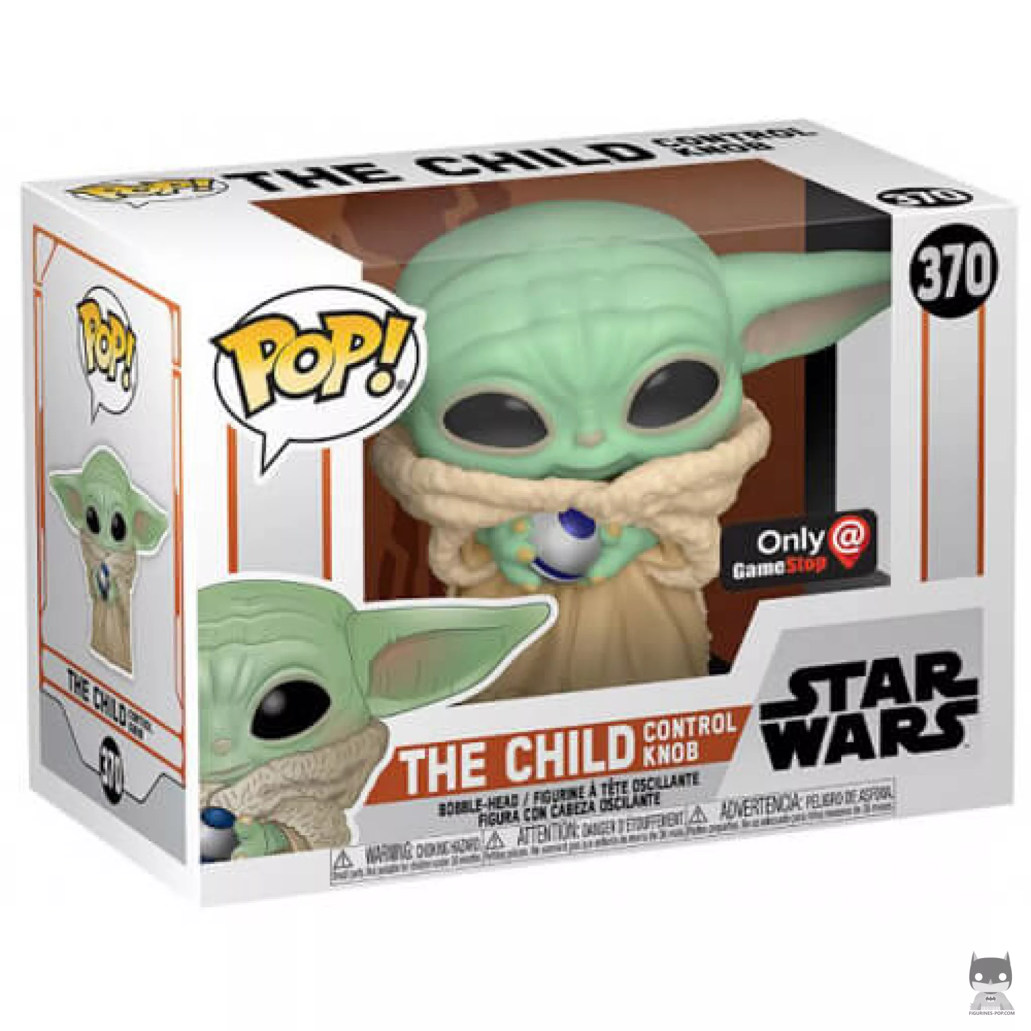 The Child Control Knob Funko Pop! figure in its box