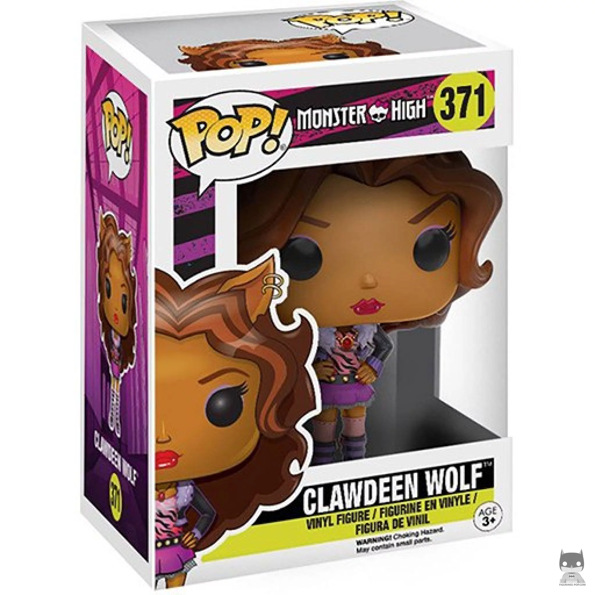 Clawdeen Wolf Funko Pop! figure in its box