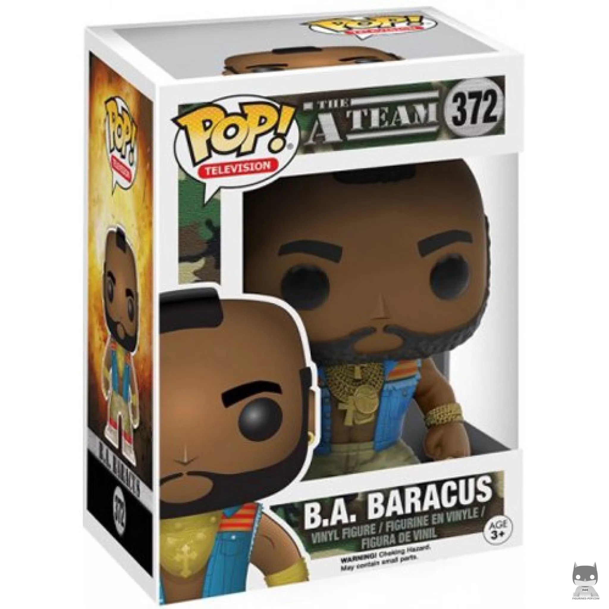 B.A. Baracus Funko Pop! figure in its box