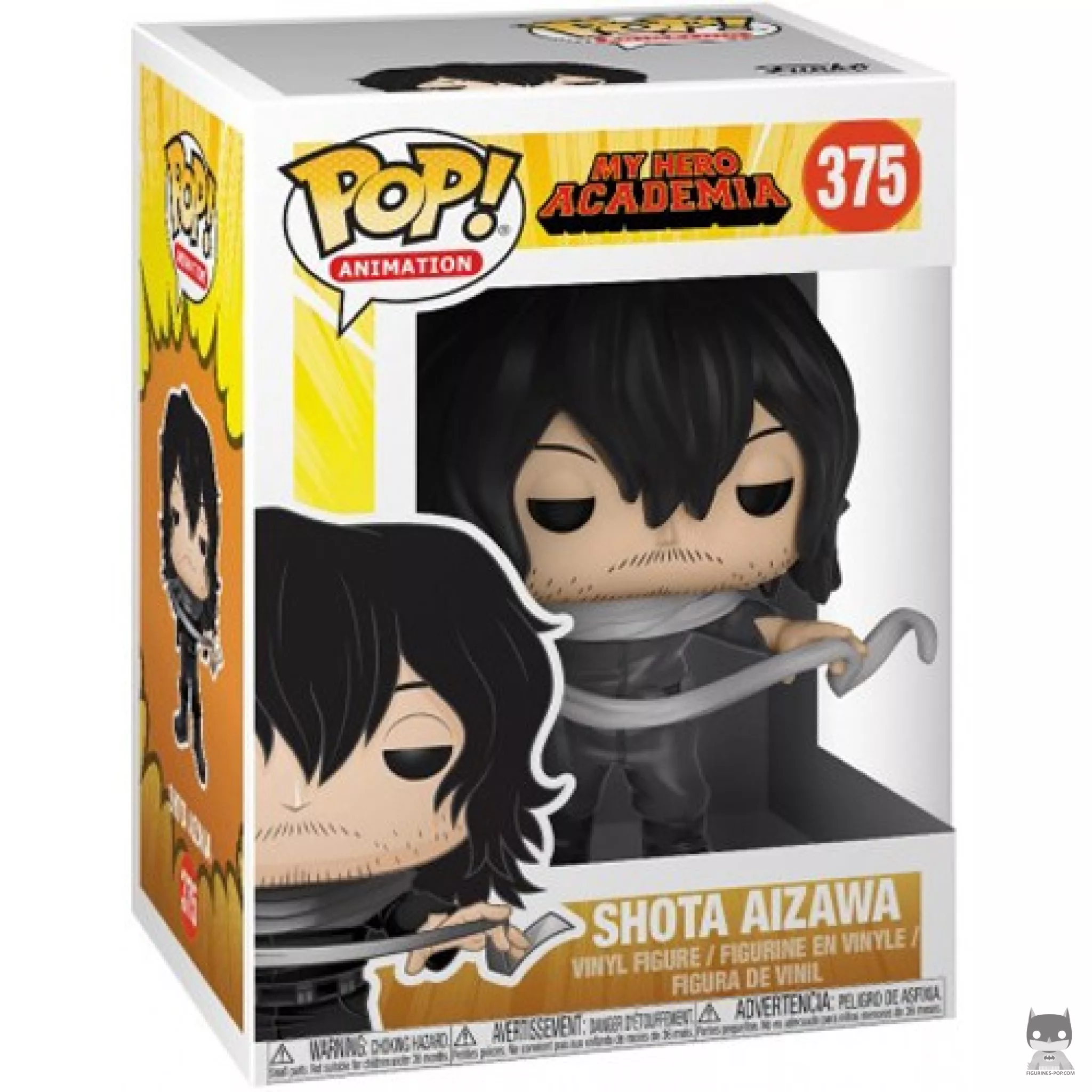 Shota Aizawa Funko Pop! figure in its box