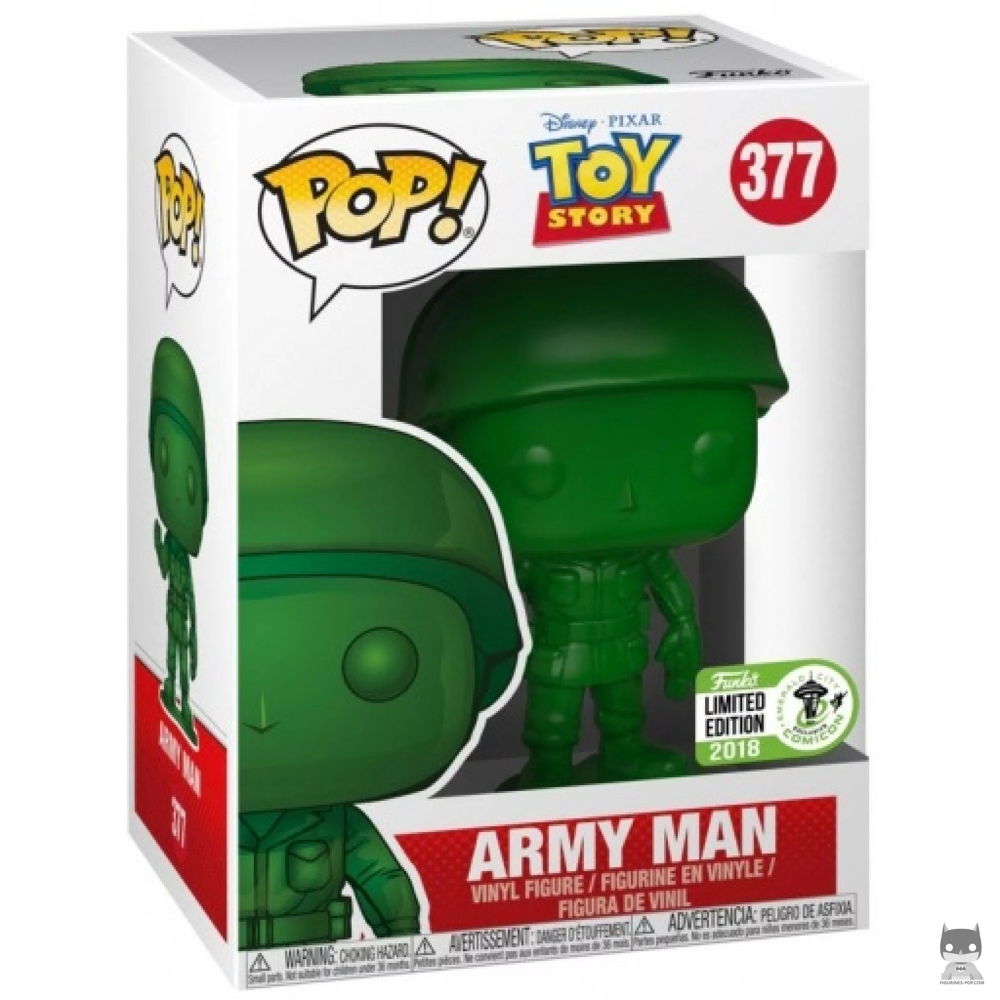 Army Men Funko Pop! figure in its box