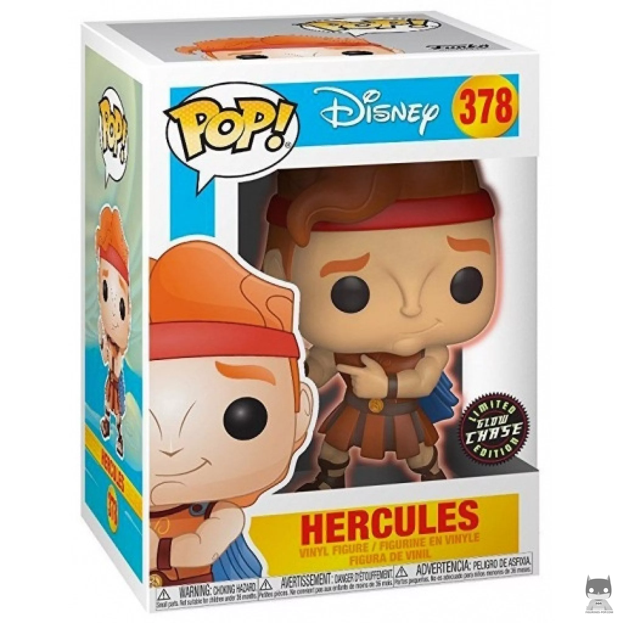 Hercules (Chase) Funko Pop! figure in its box