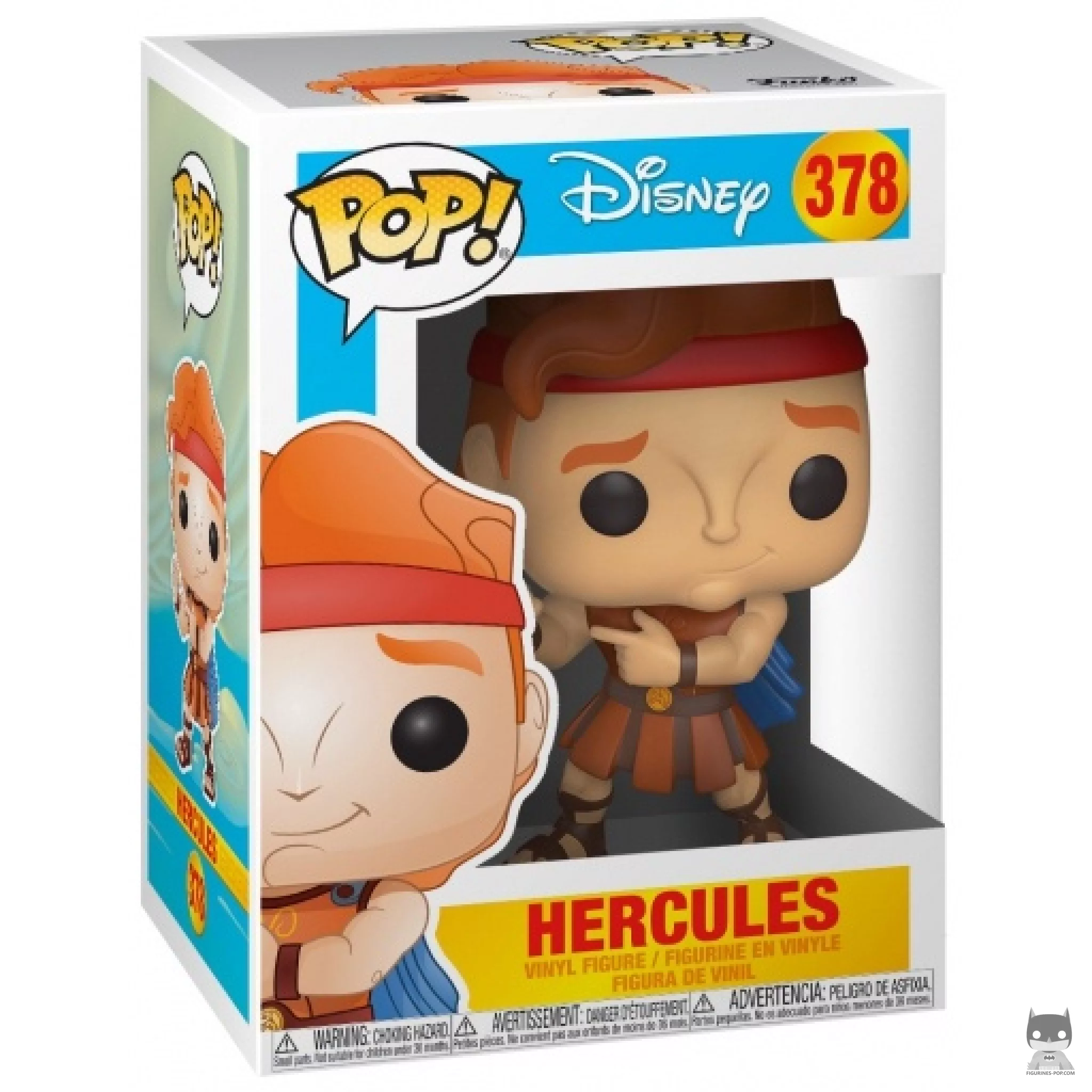 Hercules Funko Pop! figure in its box