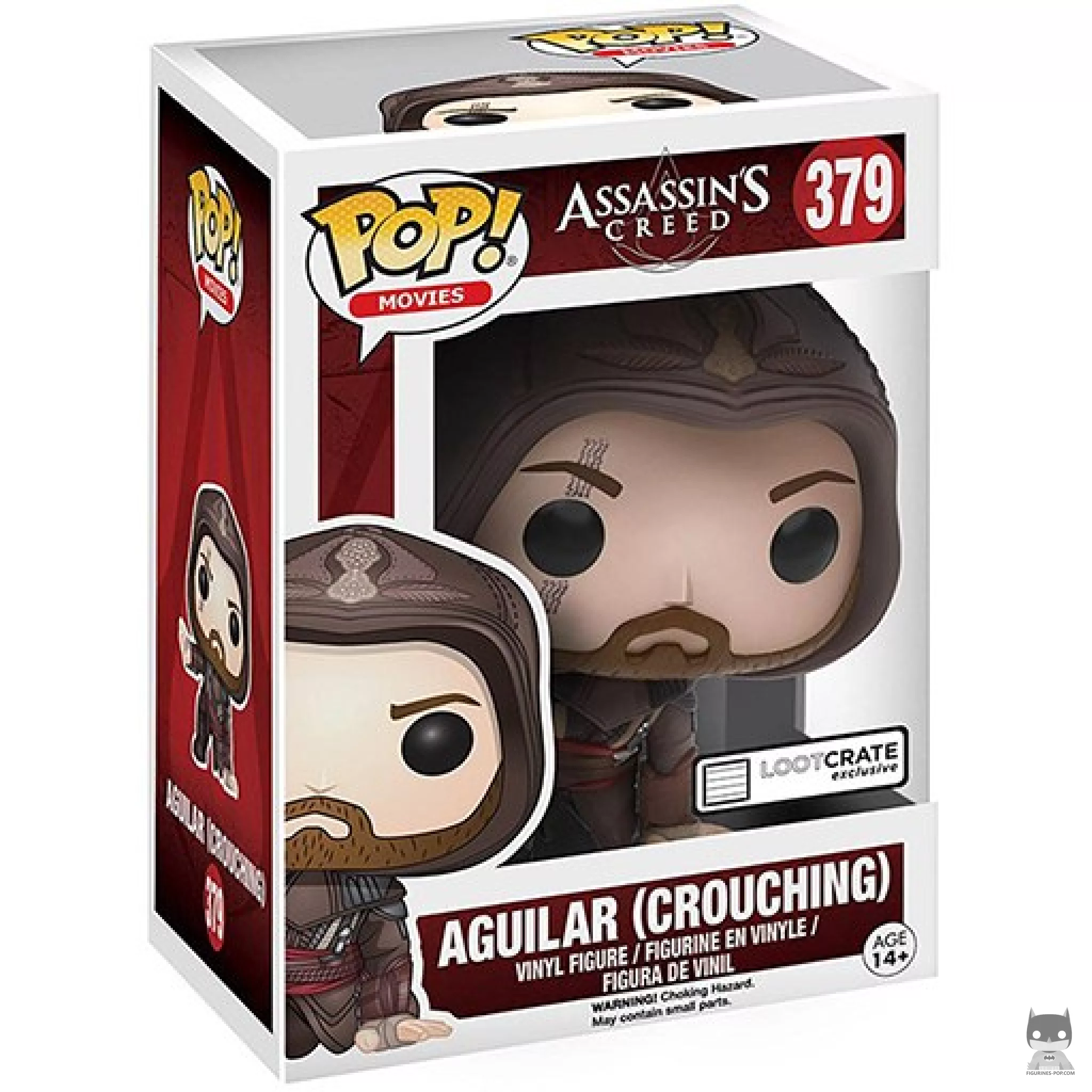 Aguilar de Nerha Crouching Funko Pop! figure in its box