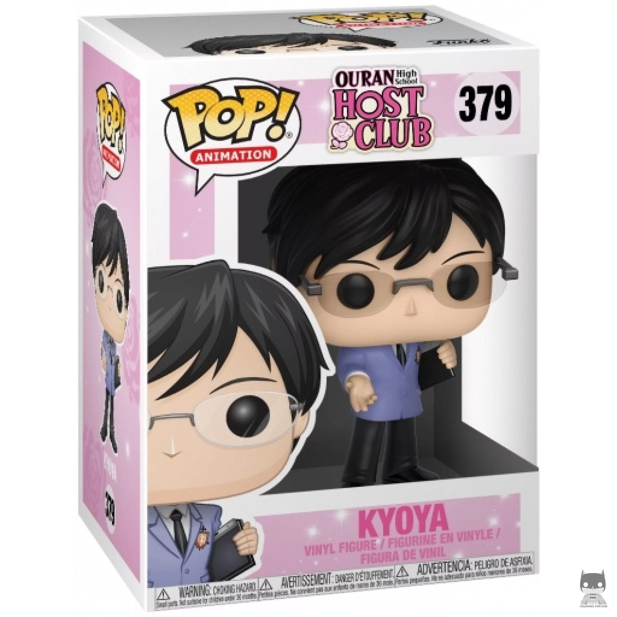 Kyoya Ootori Funko Pop! figure in its box