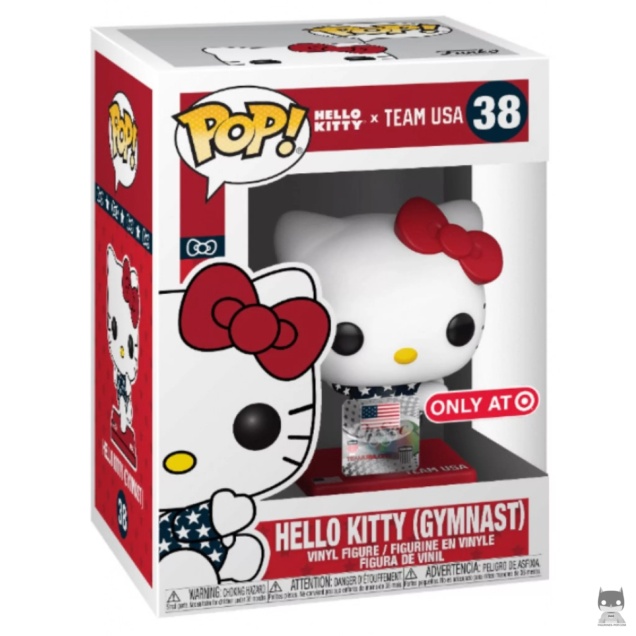 Hello Kitty (Gymnast) Funko Pop! figure in its box