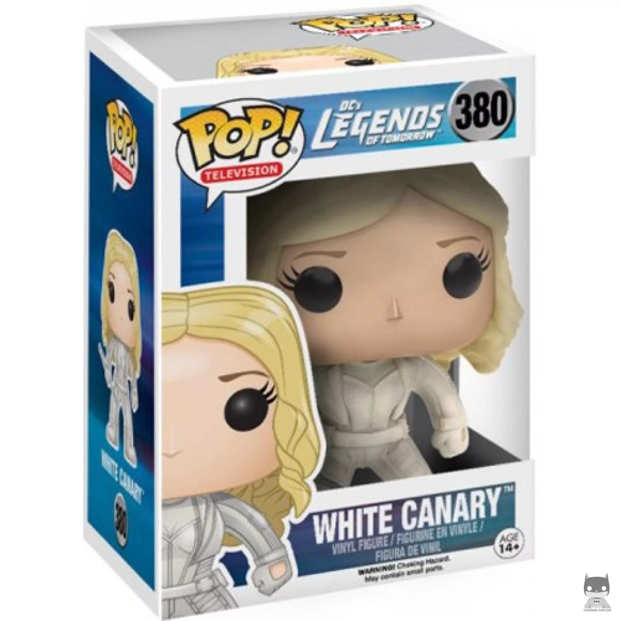 White Canary Funko Pop! figure in its box